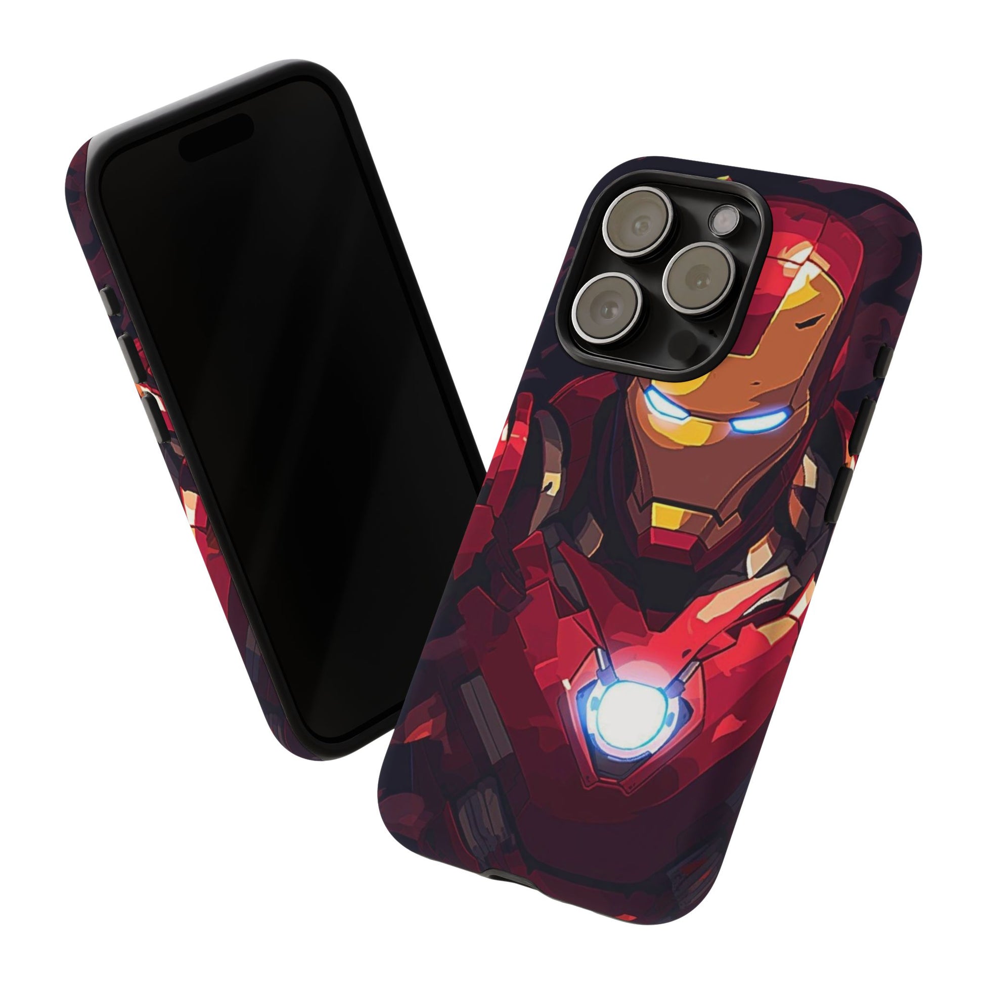 Invincible Iron Man Tough Cases for iPhones, Samsung, and Pixel