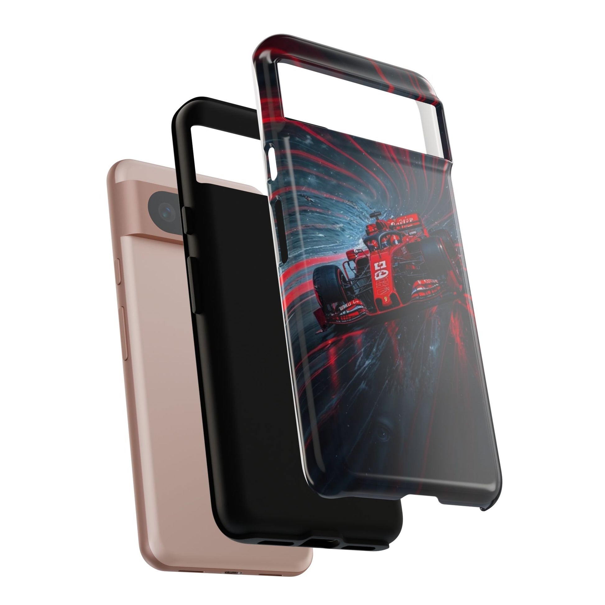 F1 Formula Race Car Phone Case, Tough Cases for iPhones, Samsung, and Pixel