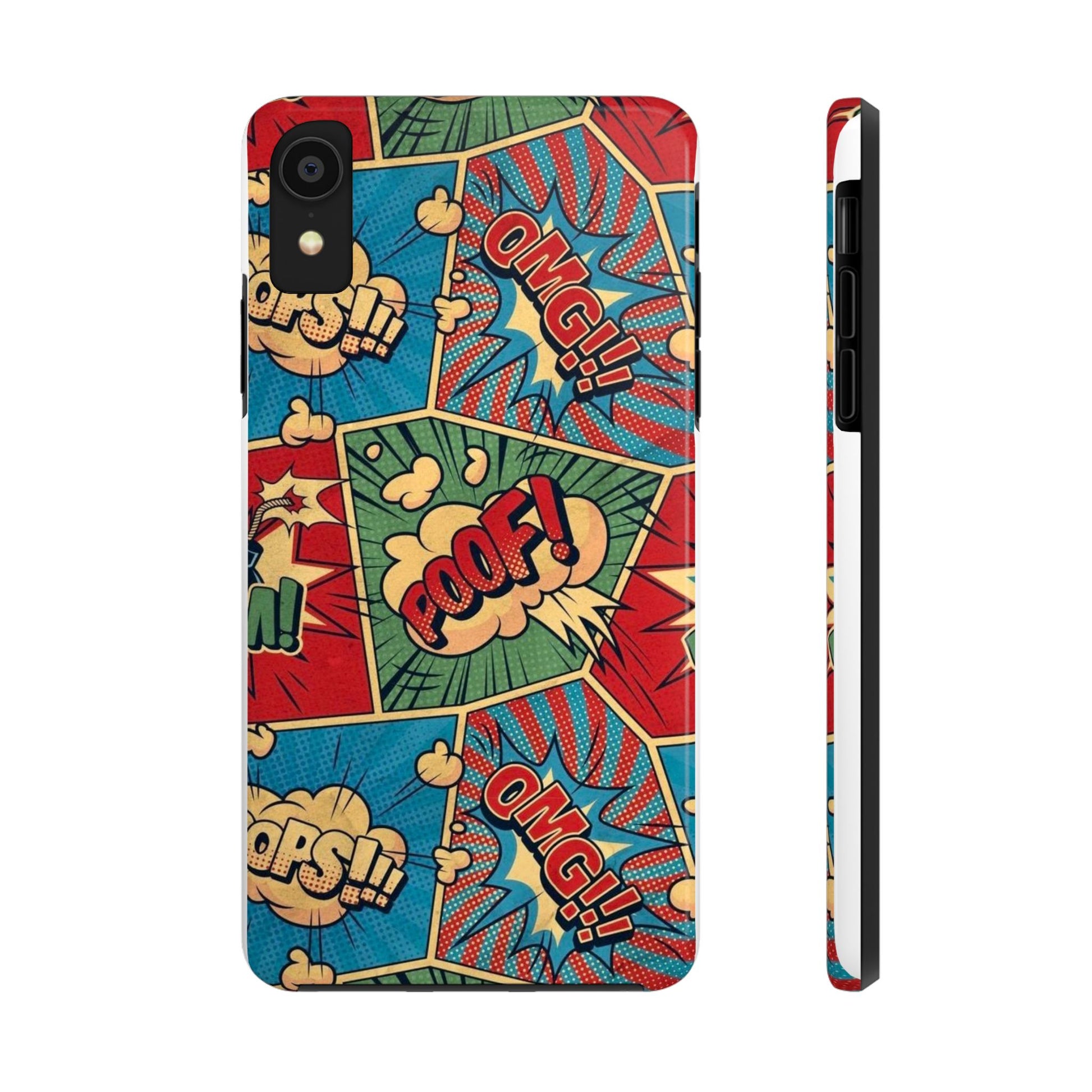 Comics Theme Tough Phone Cases for Iphones & Samsung Durable