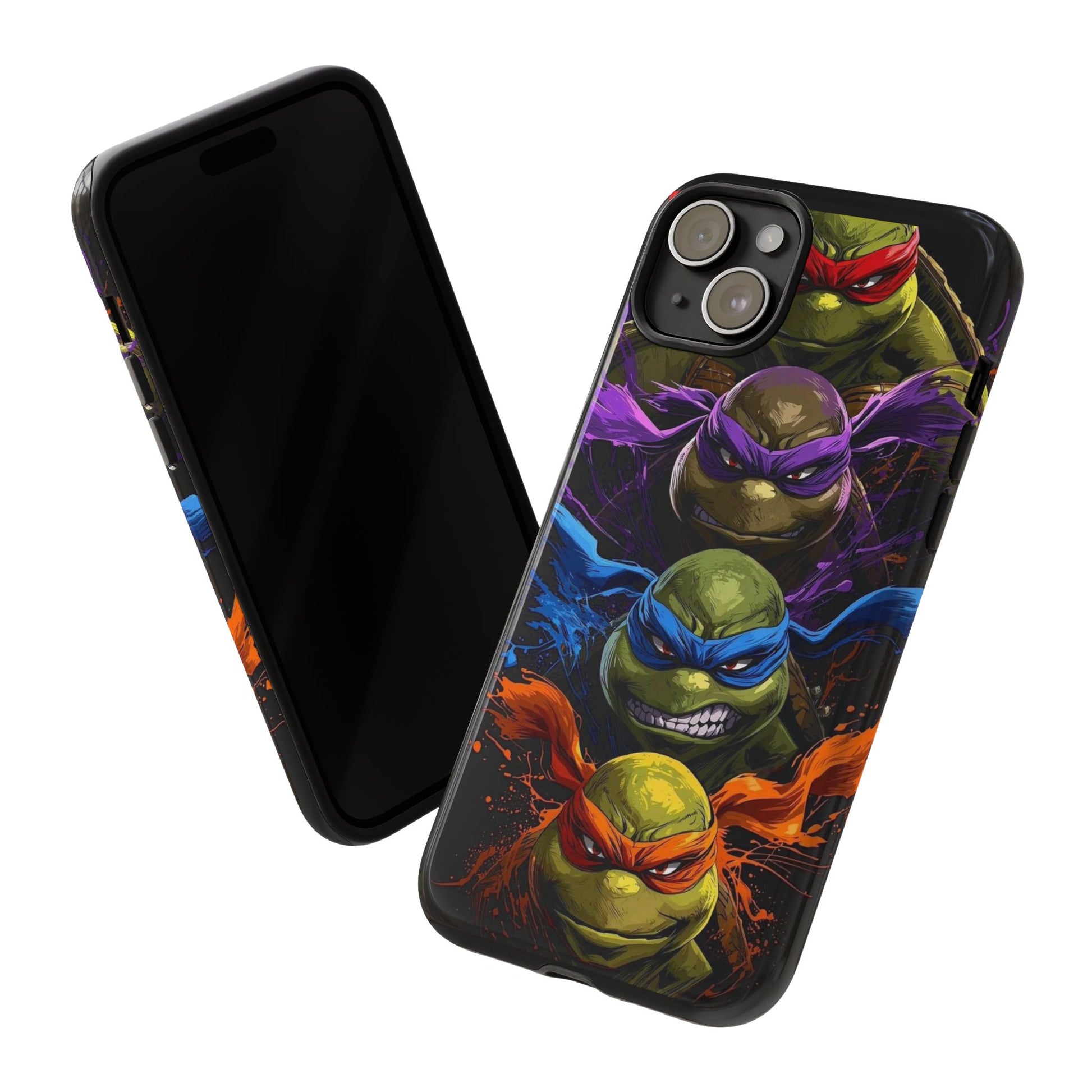Ninja Turtles Tough Cases for iPhones, Samsung, and Pixel