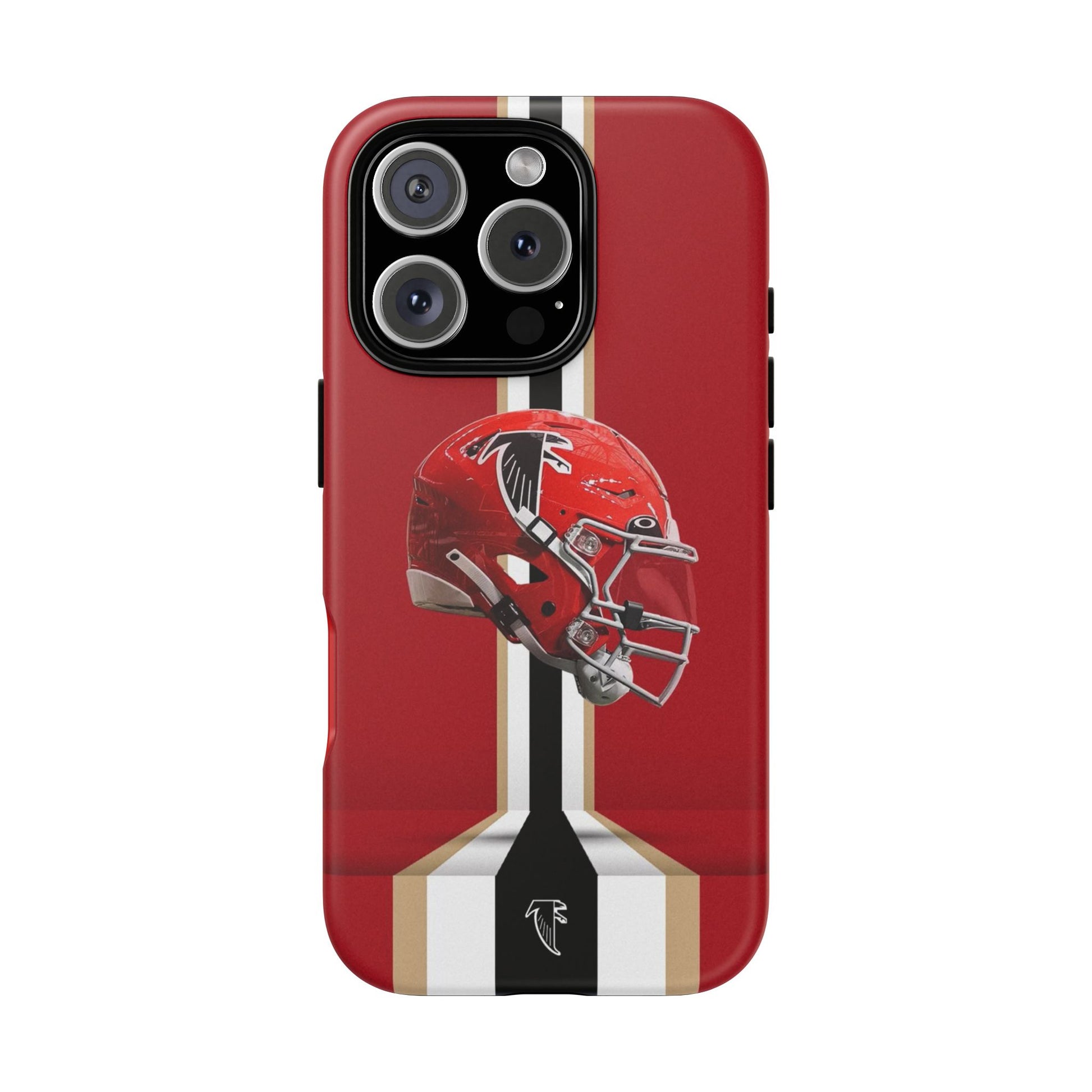 Atlanta Falcons Football Helmet Logo Tough Cases for iPhones, Samsung, and Pixel
