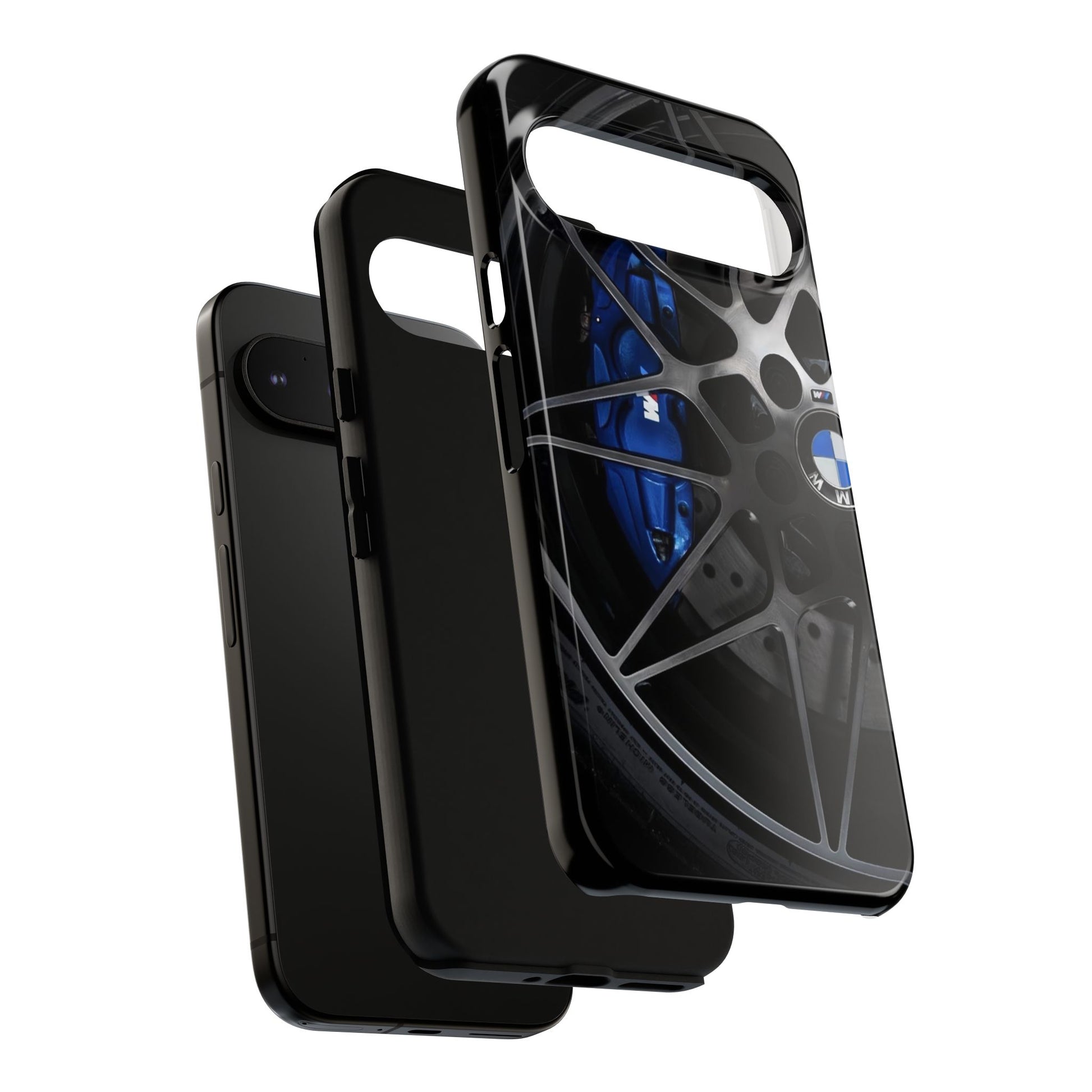 BMW M3 Racing Wheels Tough Cases for iPhones, Samsung, and Pixel