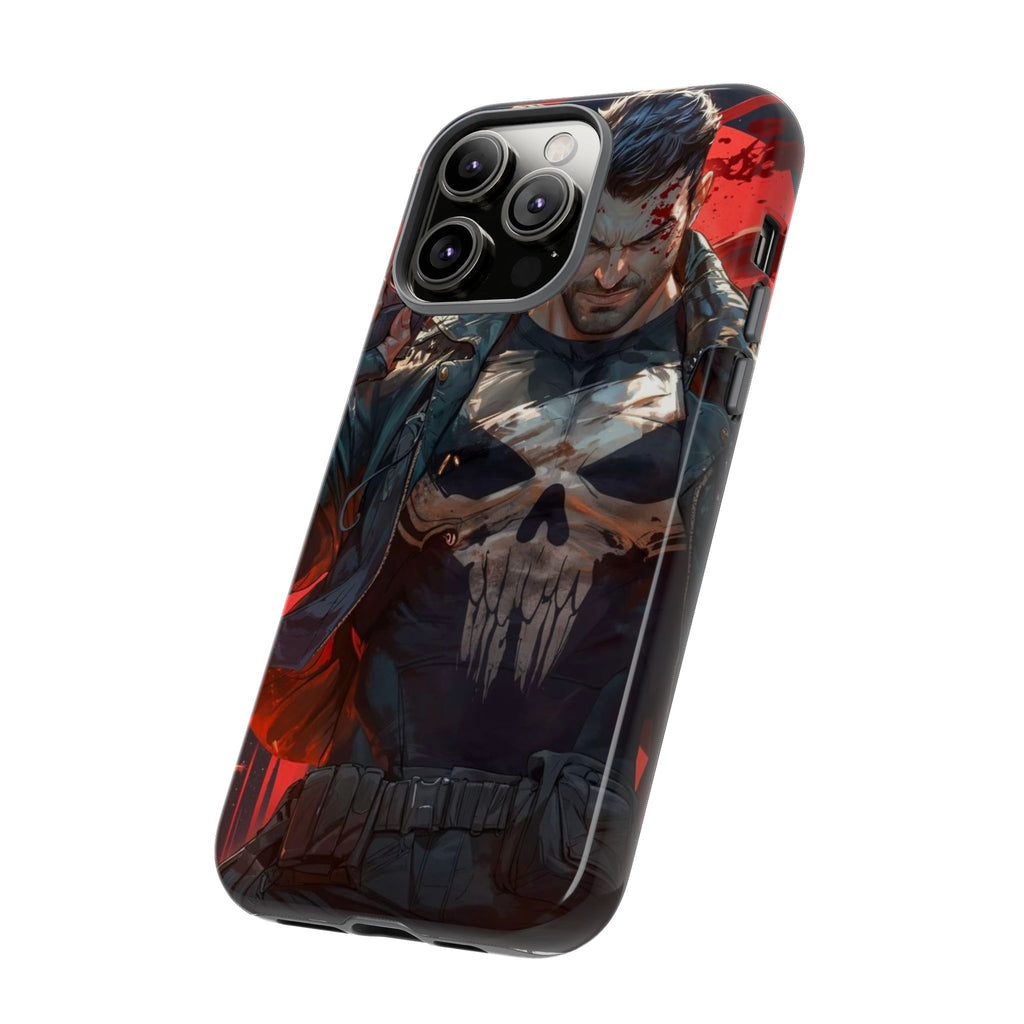 Punisher Tough Cases for iPhones, Samsung, and Pixel