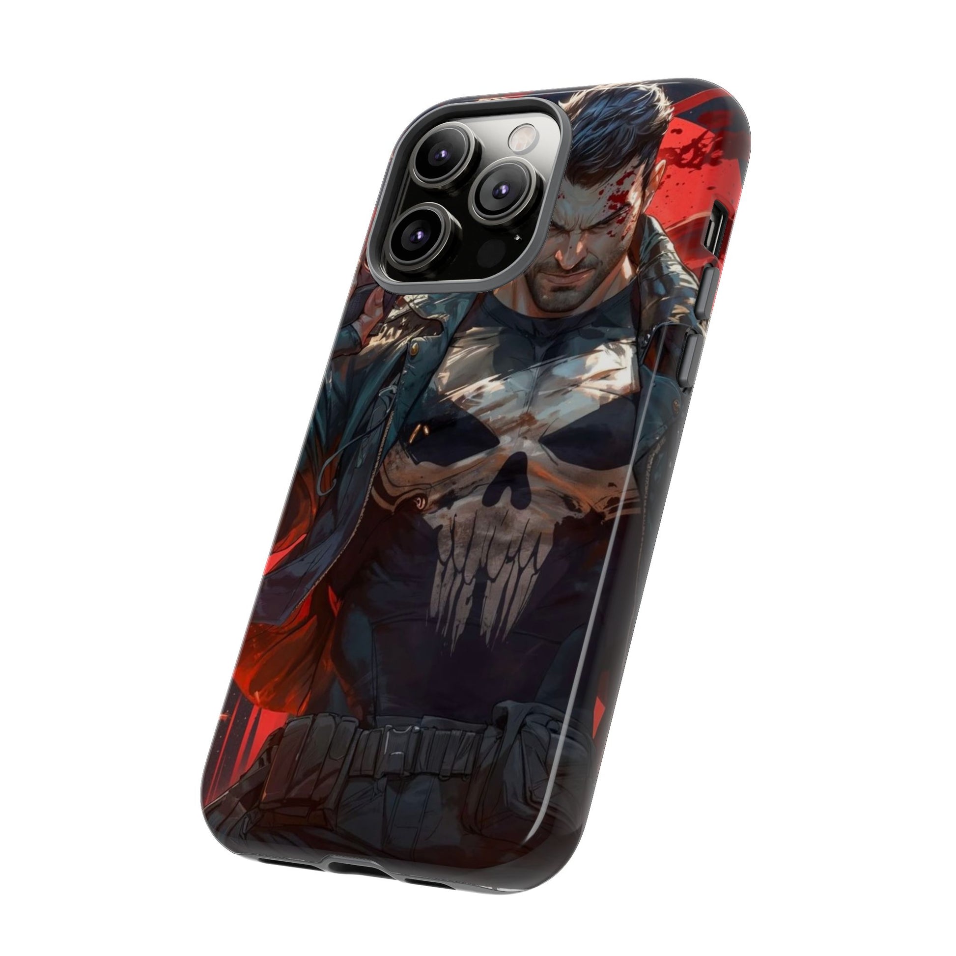 Punisher Tough Cases for iPhones, Samsung, and Pixel