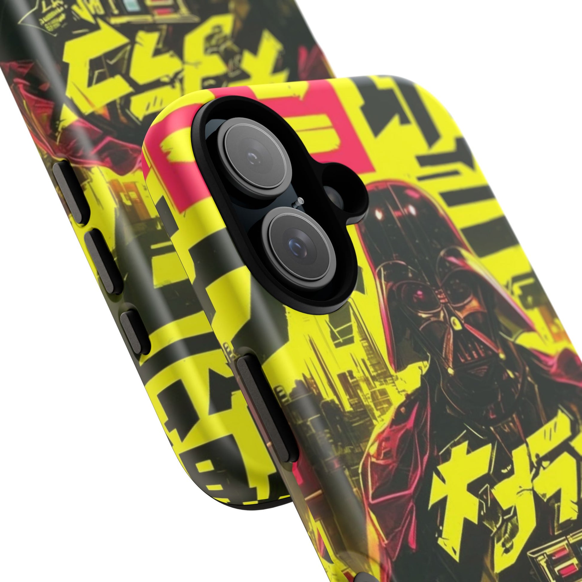 Cyberpunk X Vader Tough Cases for iPhones, Samsung, and Pixel
