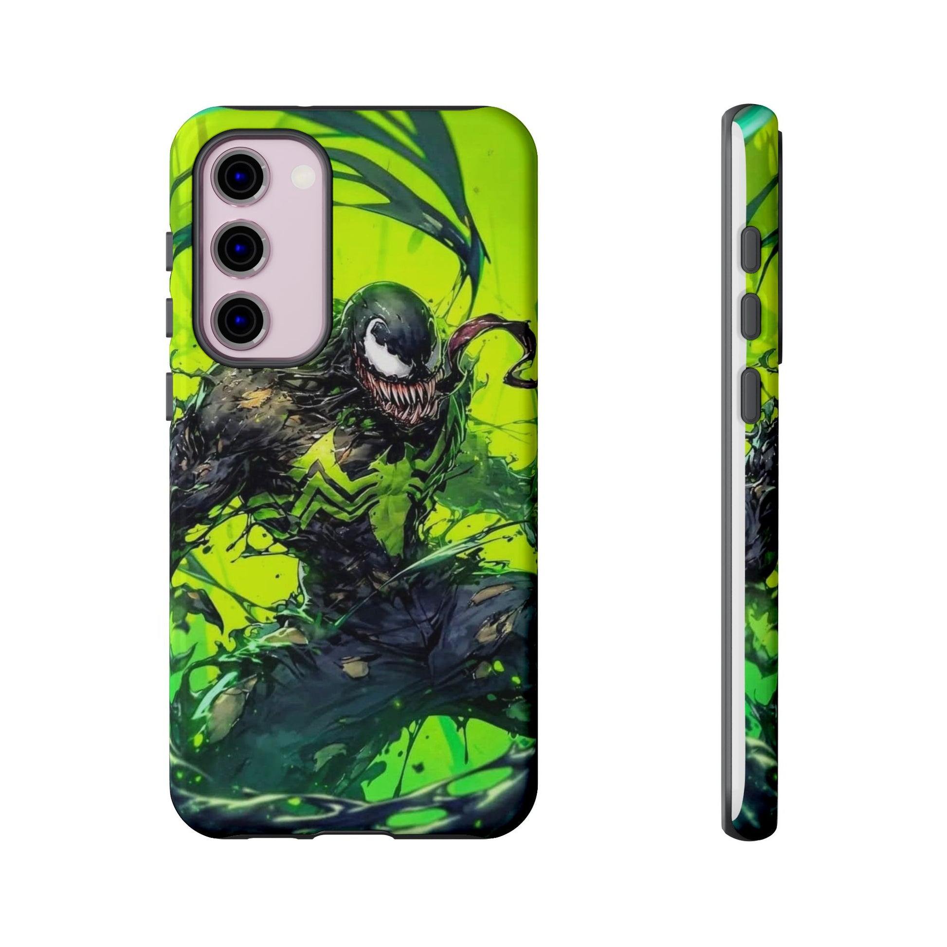Evil Venom Phone Case, Tough Cases, Marvel Comics Phone for iPhones, Samsung, and Pixel