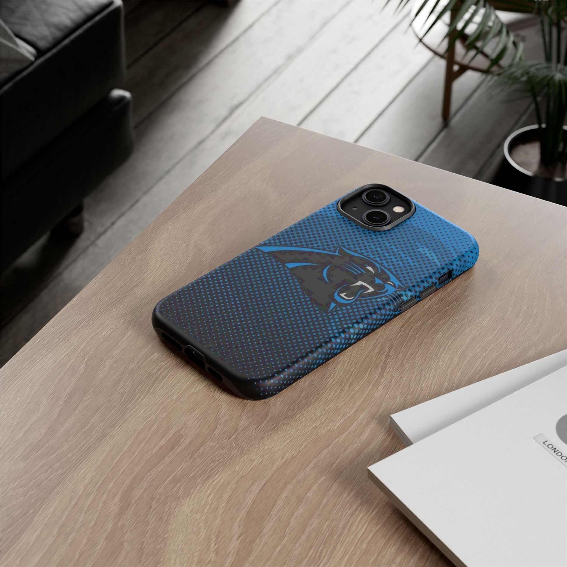 Carolina Panthers Football Logo Tough Cases for iPhones, Samsung, and Pixel