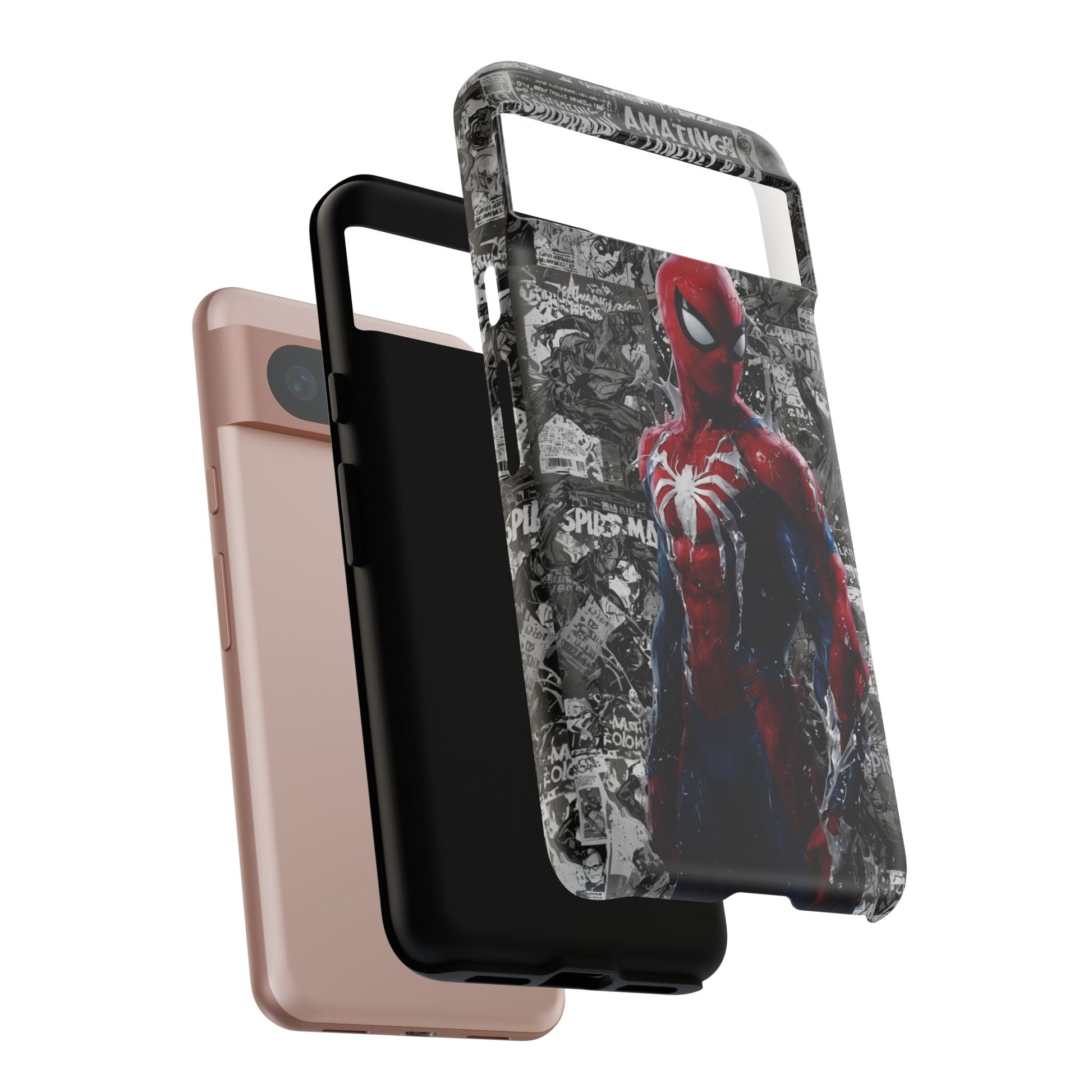 Spiderman Phone Case, Tough Cases for iPhones, Samsung, and Pixel