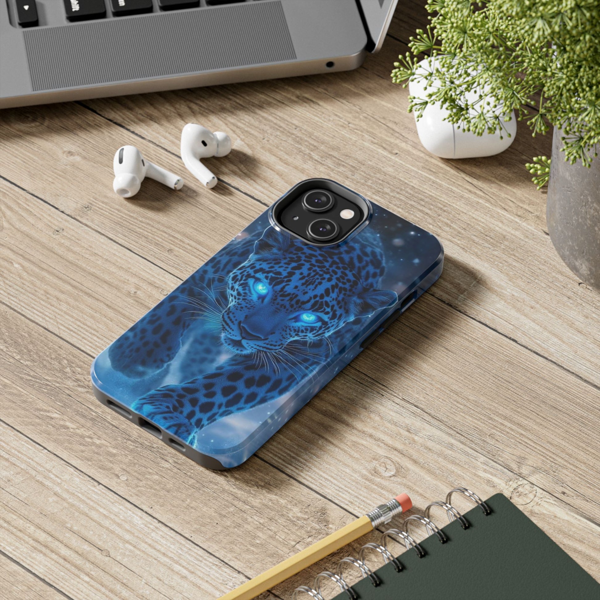 Snow Leopard Theme Phone Cases for iPhones & Samsung Phones