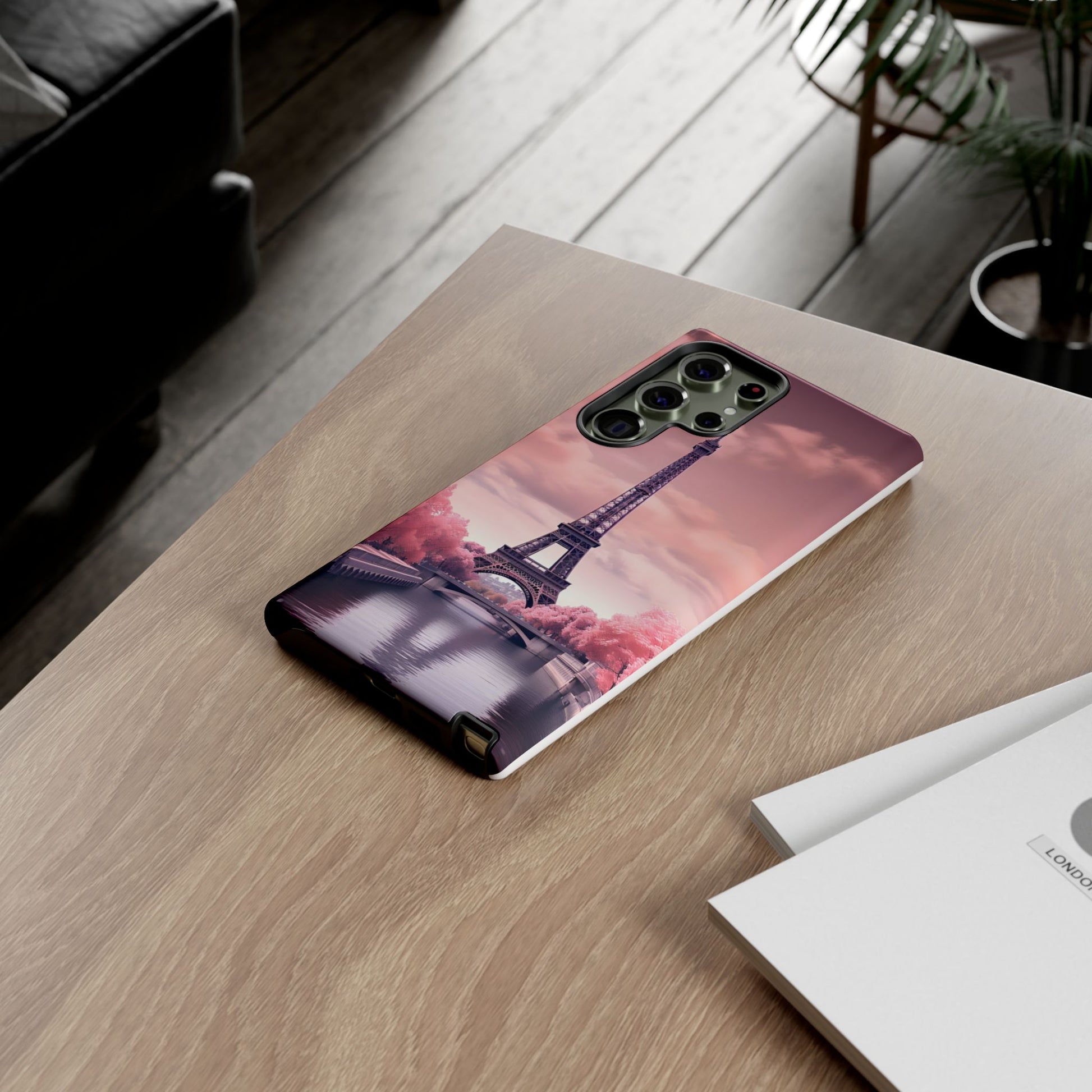 Eiffel Tower Paris Tough Cases for iPhones, Samsung, and Pixel