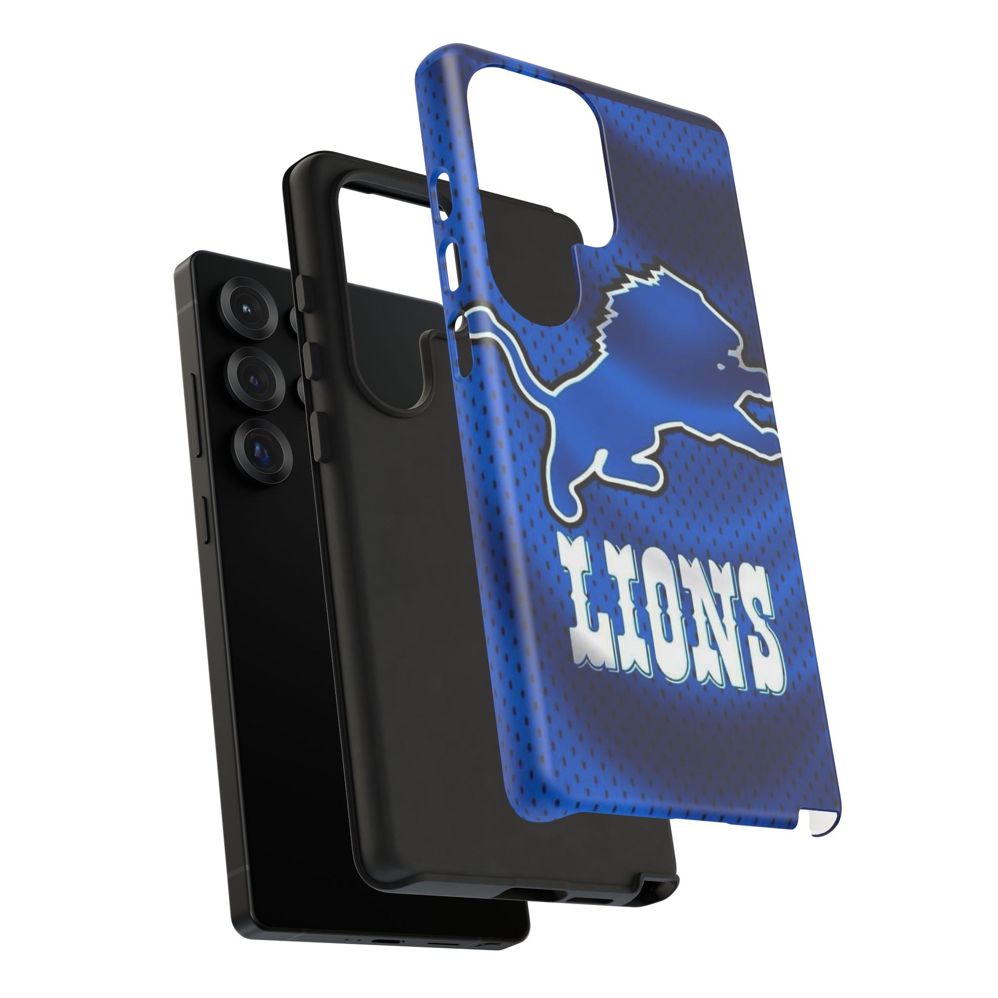 Detroit Lions Football Jersey Phone Case, Tough Cases for iPhones, Samsung, and Pixel