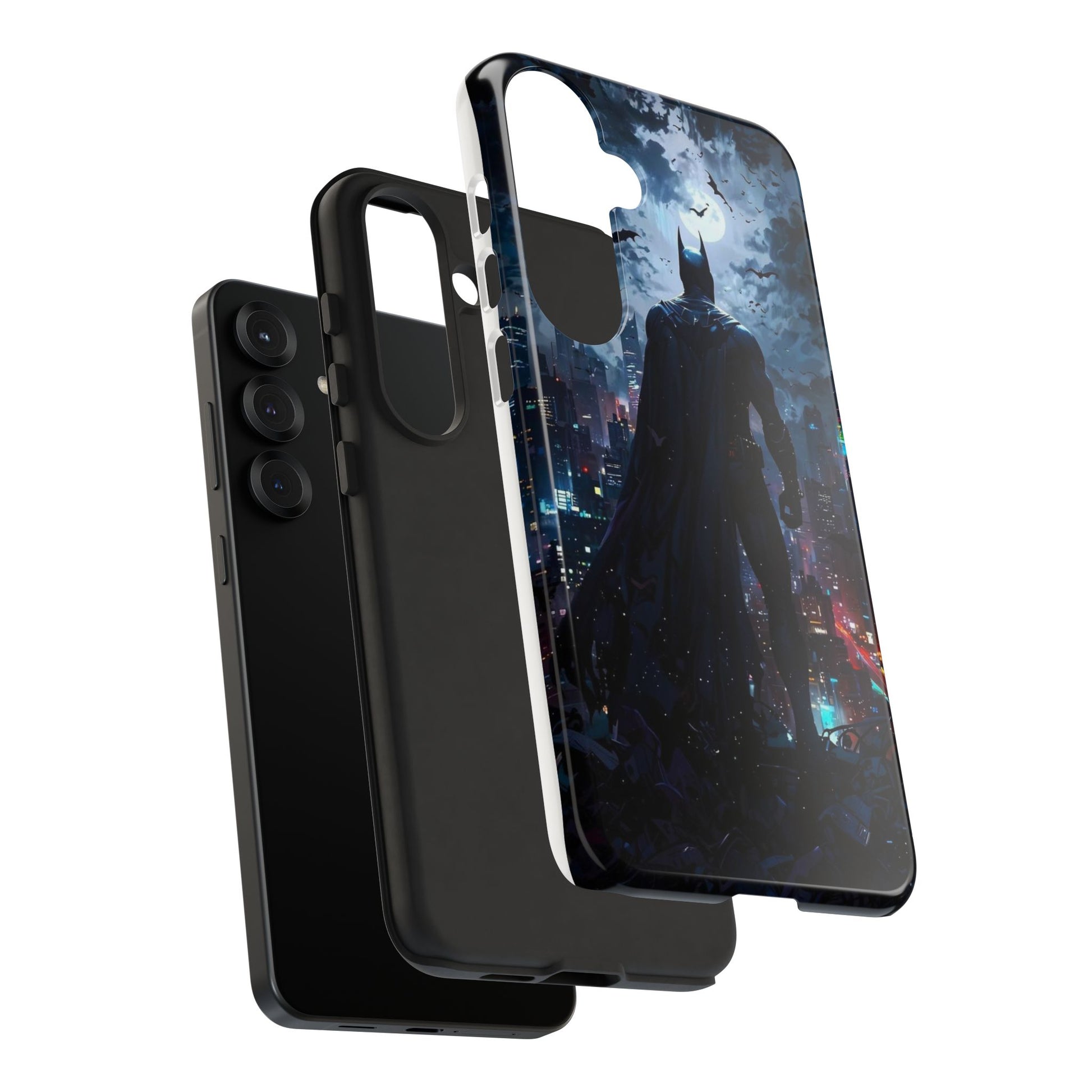 Gotham City Batman Tough Cases for iPhones, Samsung, and Pixel