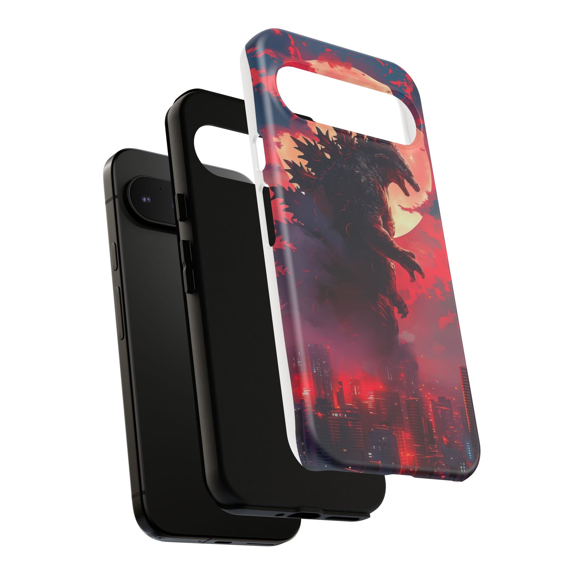 King of Monsters Godzilla Tough Phone Cases for iPhones, Samsung, and Pixel