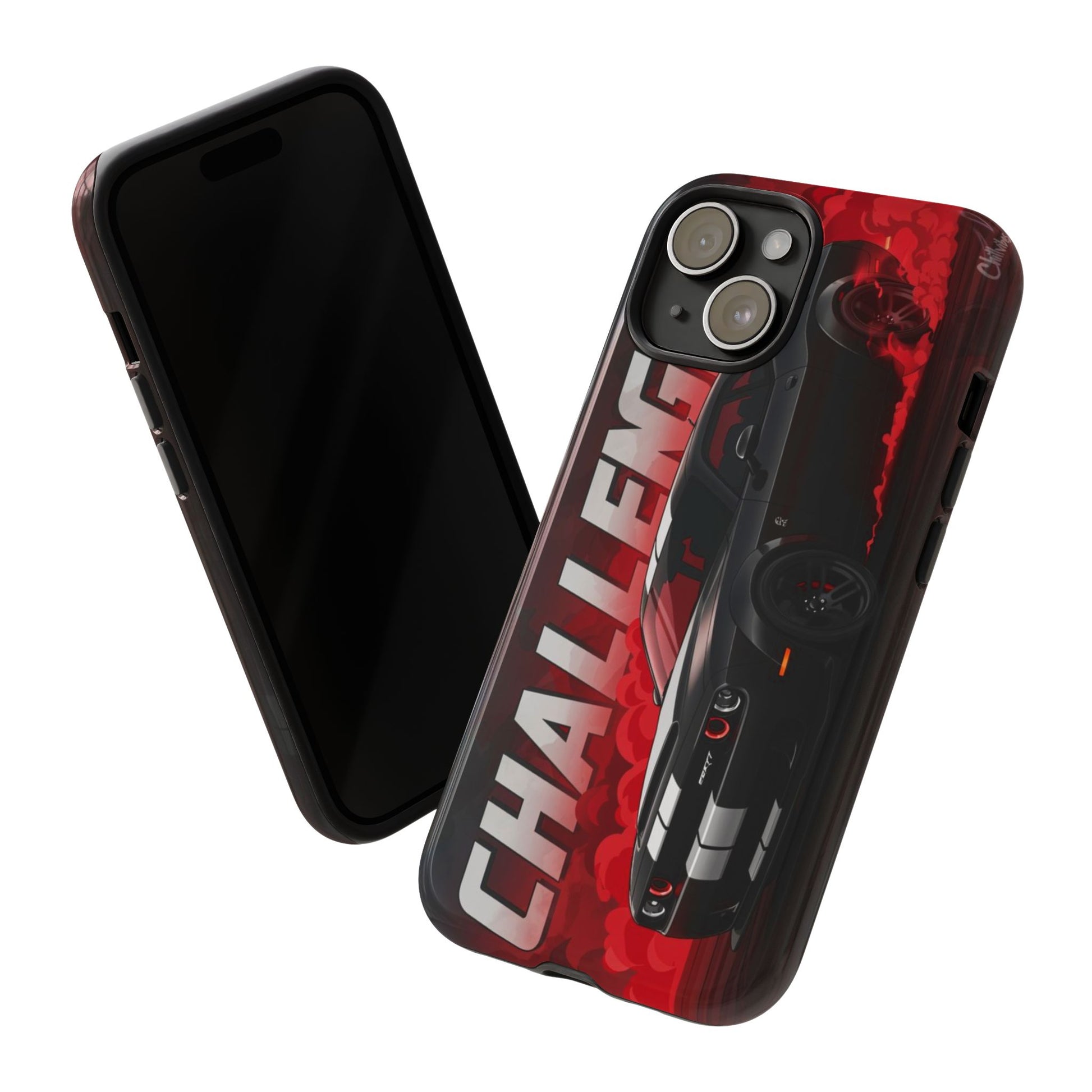 Hellcat Challenger Durable Tough Cases for iPhones, Samsung, and Pixel