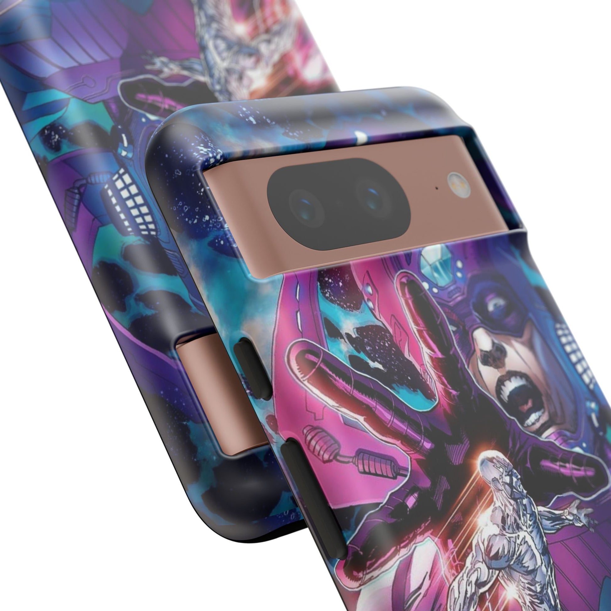 Galactus x Silver Surfer Marvel Phone Case, Tough Cases for iPhones, Samsung, and Pixel