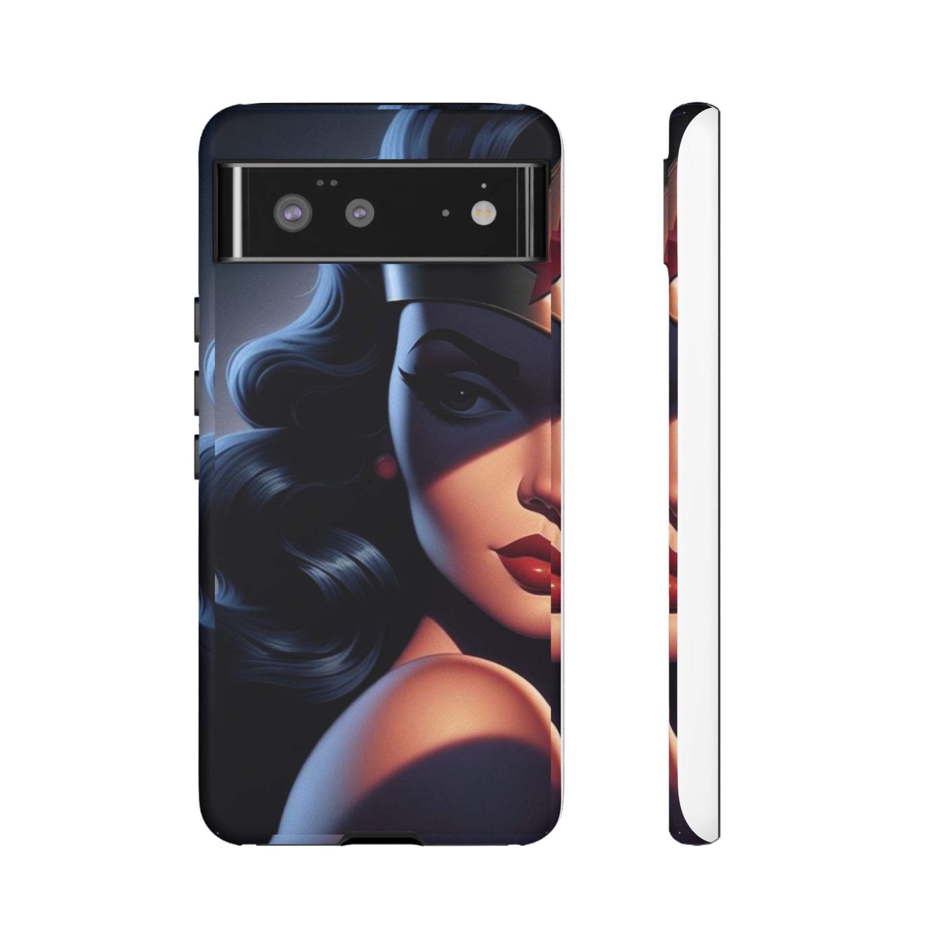 Classic Comics Wonder Woman Tough Cases for iPhones, Samsung, and Pixel