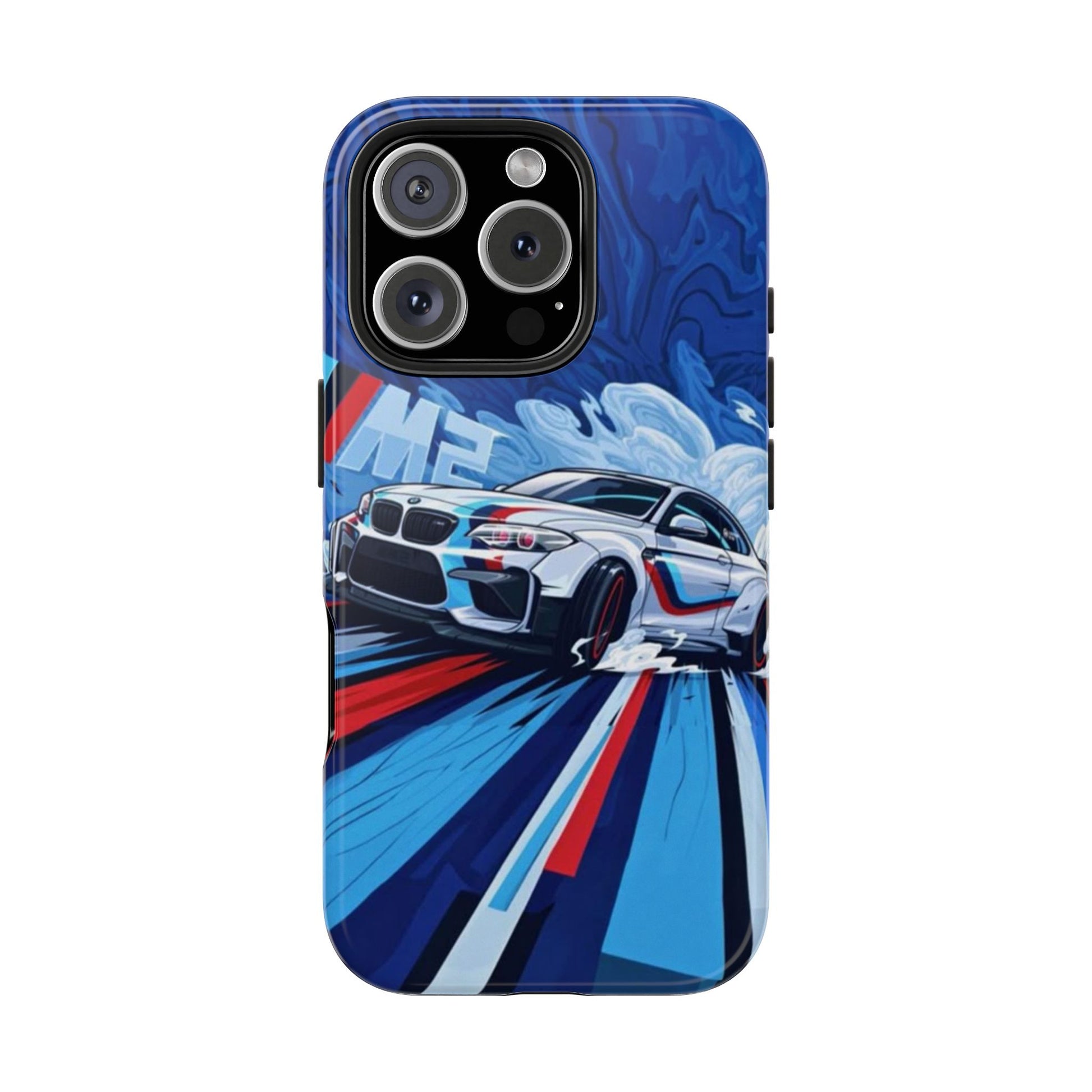 BWM M2 Racing Art Inspired 2 Piece Iphone & Samsung Durable Phone Case