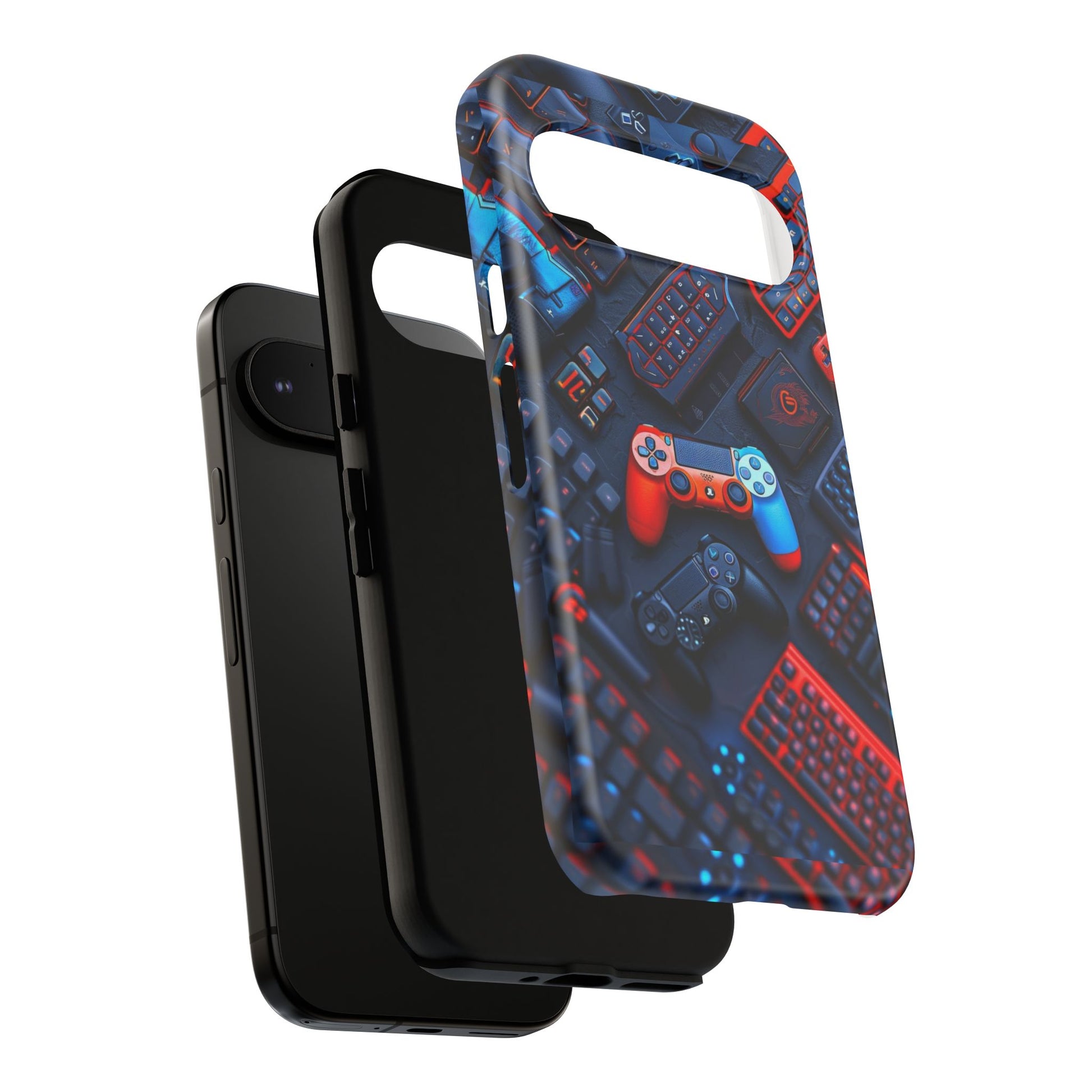 Gamer Themed Controllers Tough Cases for iPhones, Samsung, and Pixel