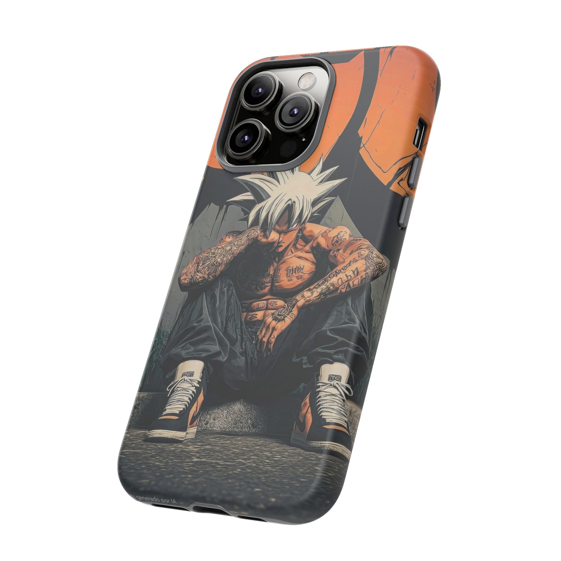 Anime DBZ Thug Tough Cases for iPhones, Samsung, and Pixel