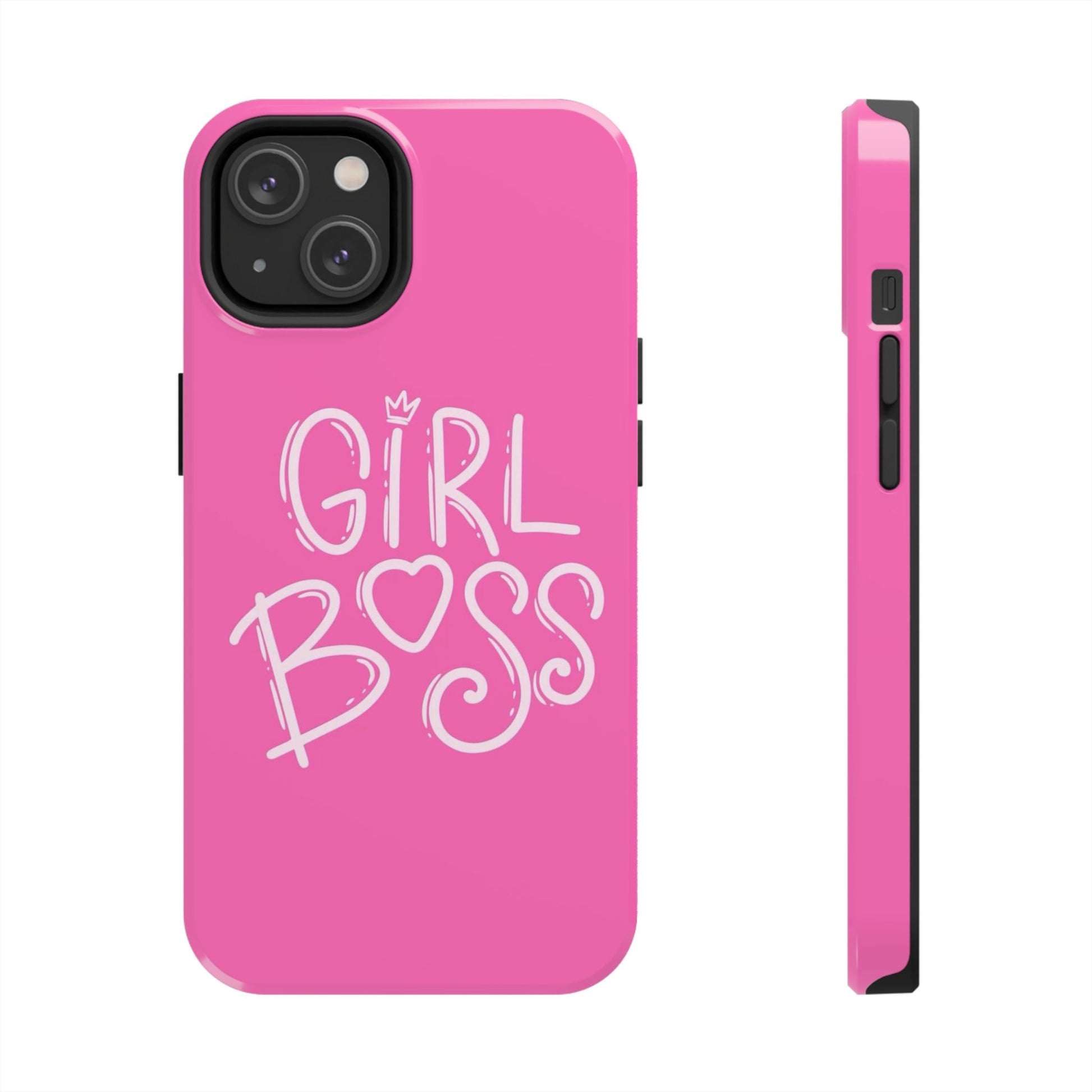 Girl Boss Girly Theme Phone Cases for iPhones & Samsung Phones