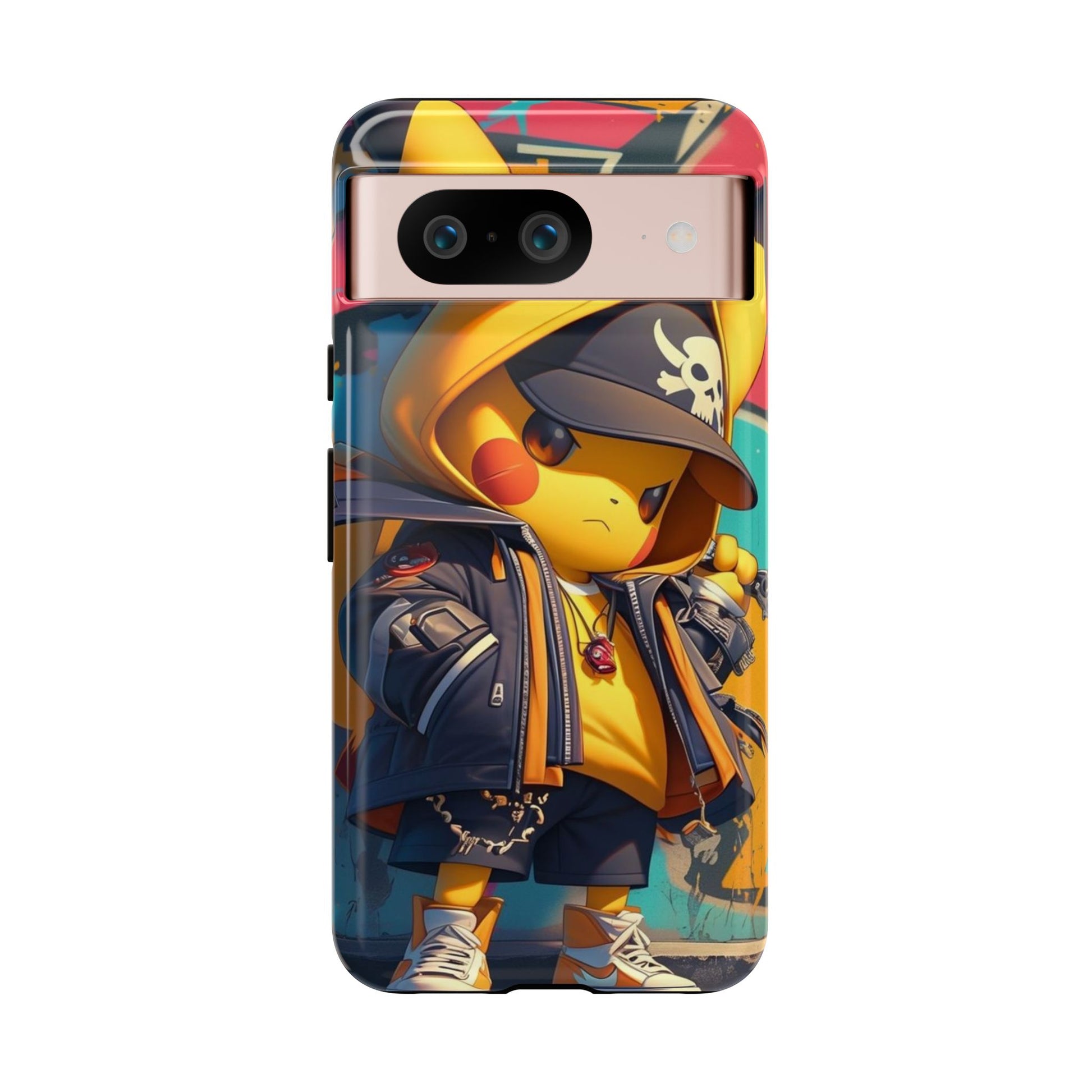 Cute Poke Bear Phone Case, Tough Cases for iPhones, Samsung, and Pixel