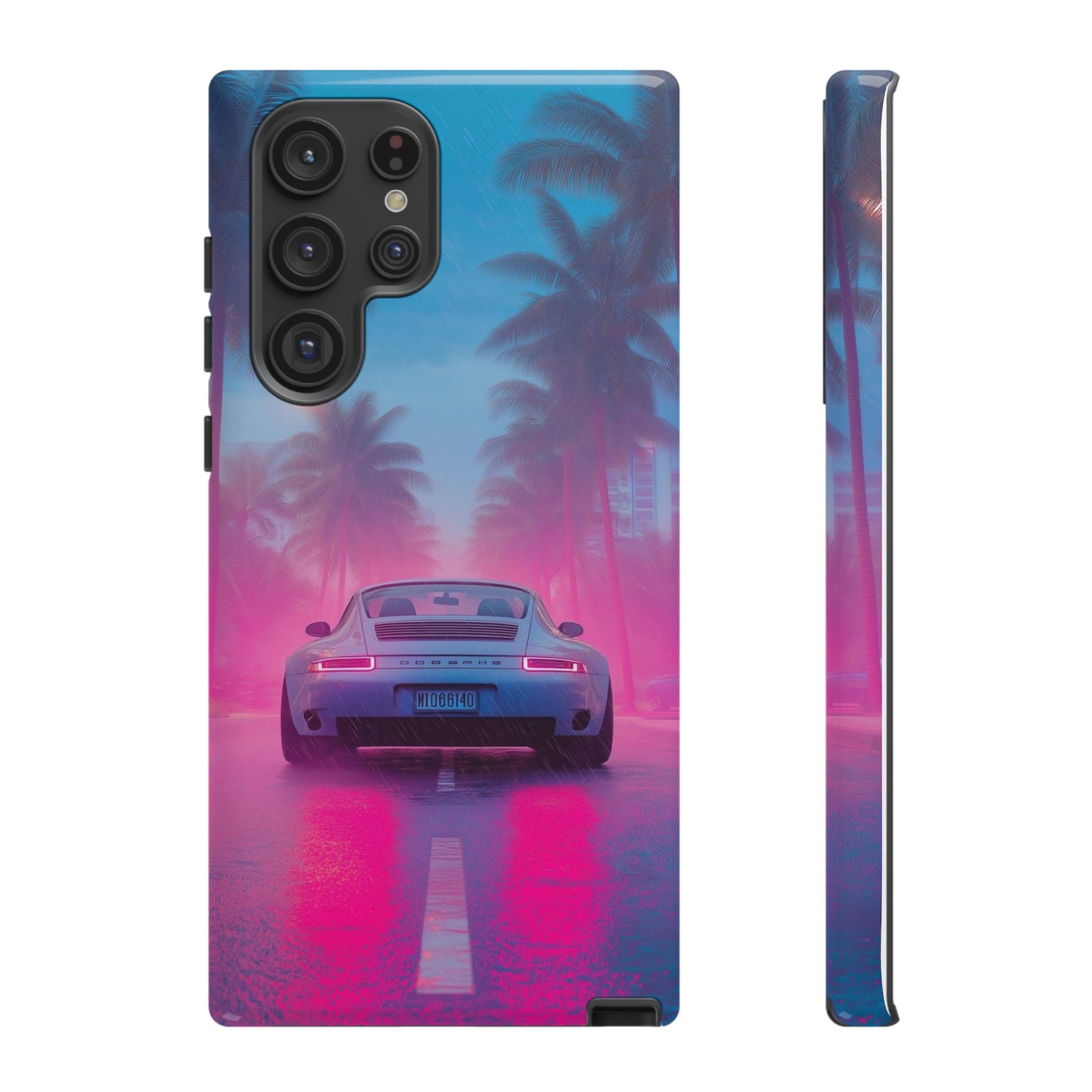 Miami Vice Porsche Phone Case for iPhone, Samsung Galaxy, & Pixel Phones