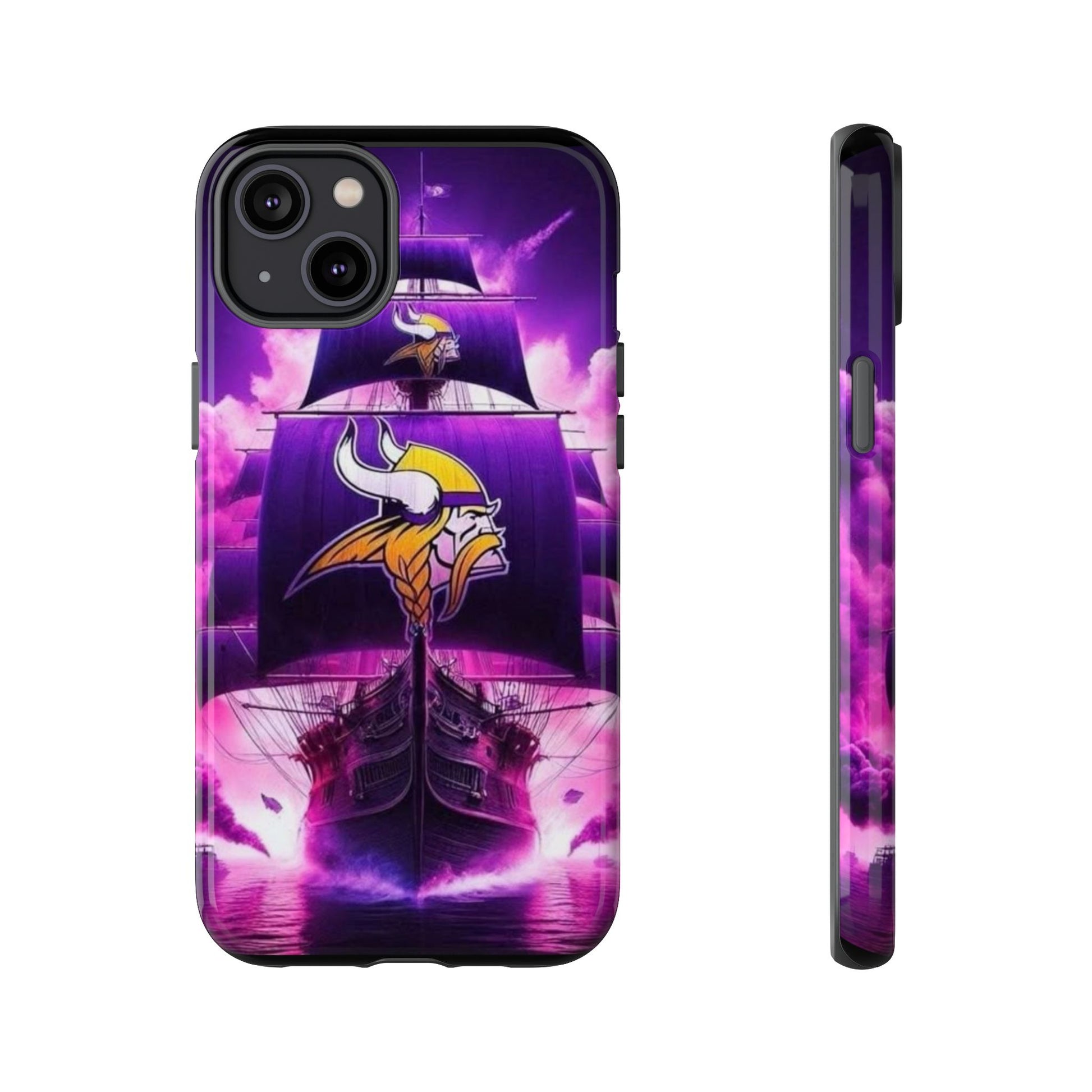 Minnesota Vikings Ship Football Phone Case, Tough Cases for iPhones, Samsung, and Pixel