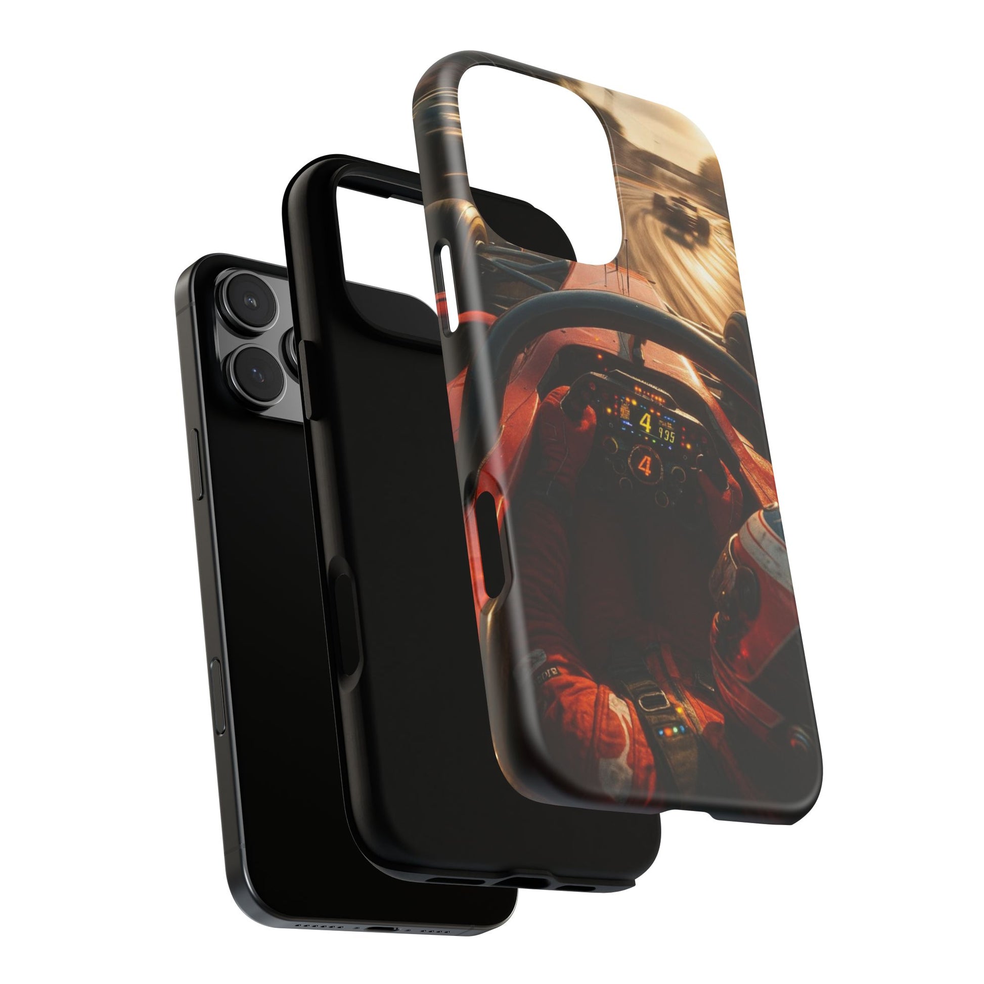 Formula 1 Cockpit Phone Case, Tough Cases for iPhones, Samsung, and Pixel