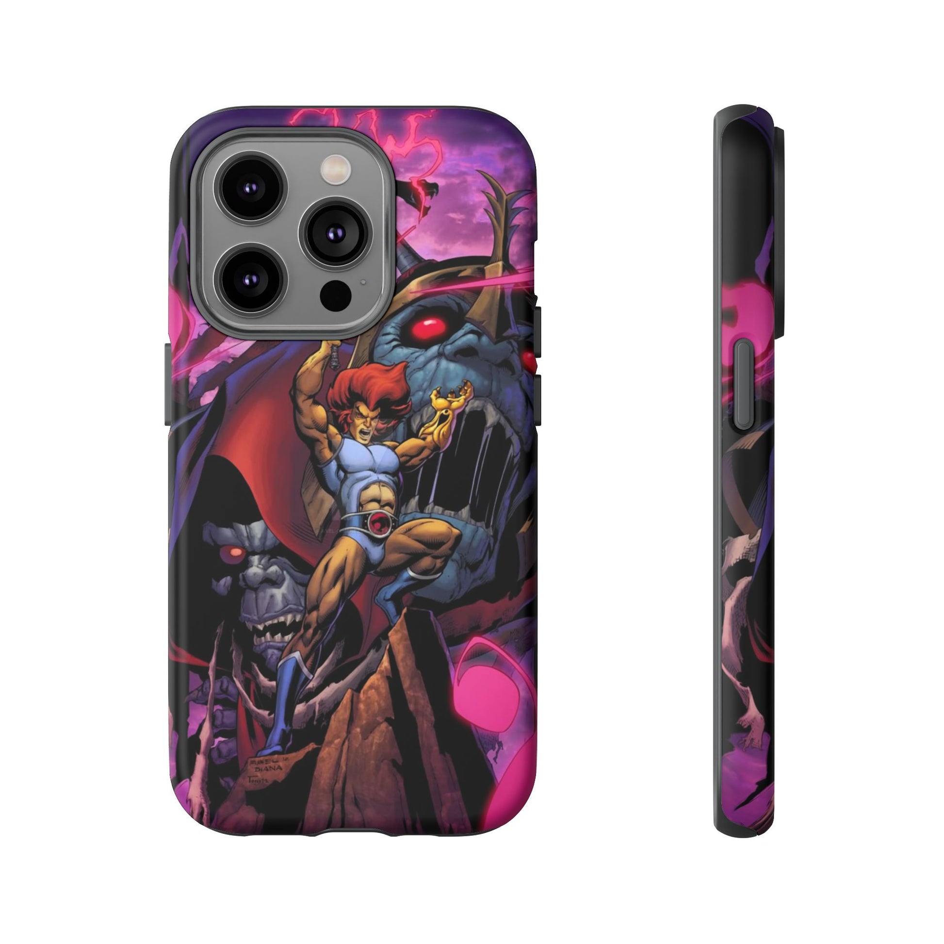 Thundercats Lion O x Mumra Tough Cases for iPhones, Samsung, and Pixel