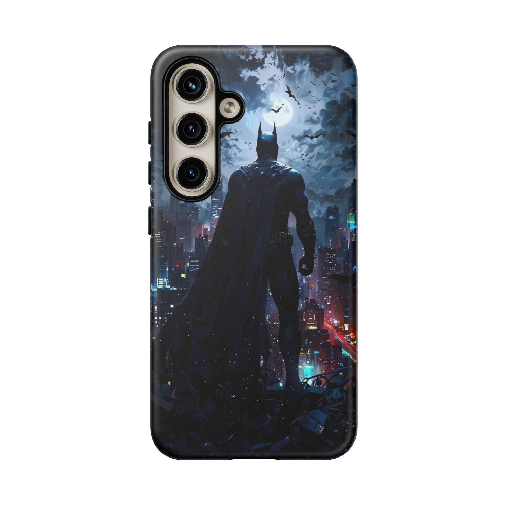 Gotham City Batman Tough Cases for iPhones, Samsung, and Pixel