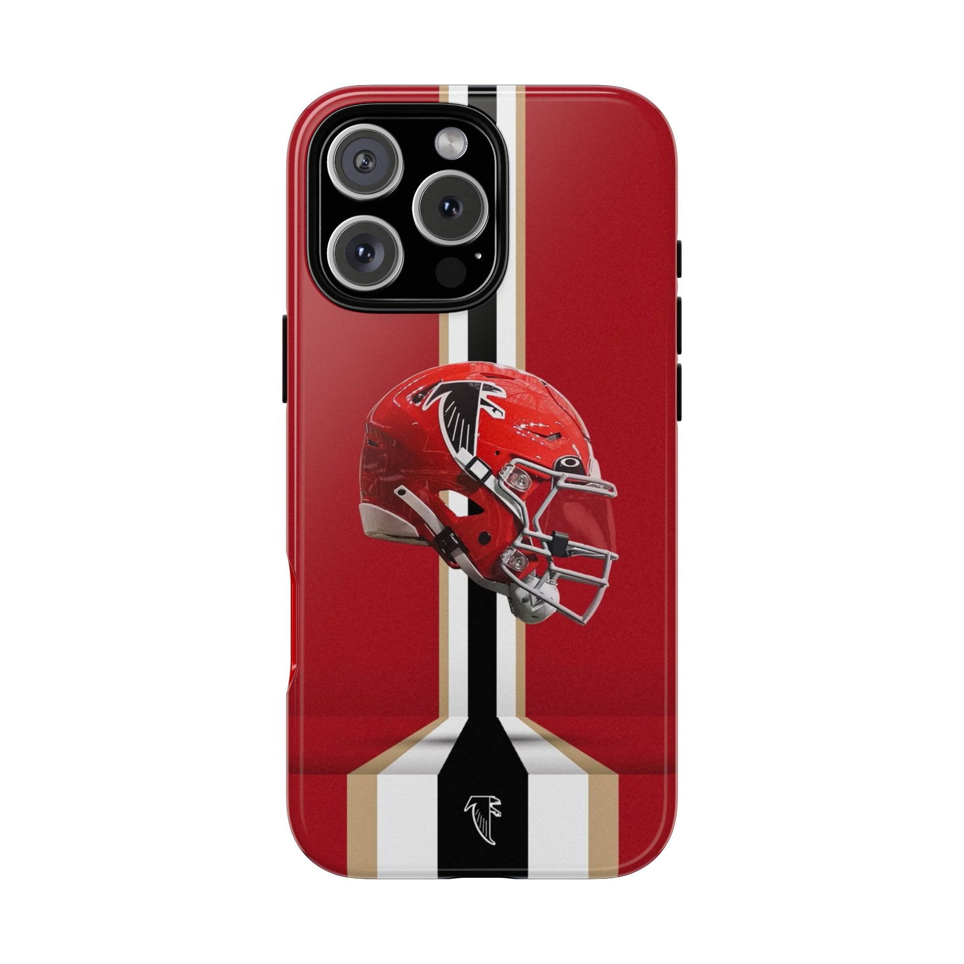 Atlanta Falcons Football Helmet Logo Tough Cases for iPhones, Samsung, and Pixel