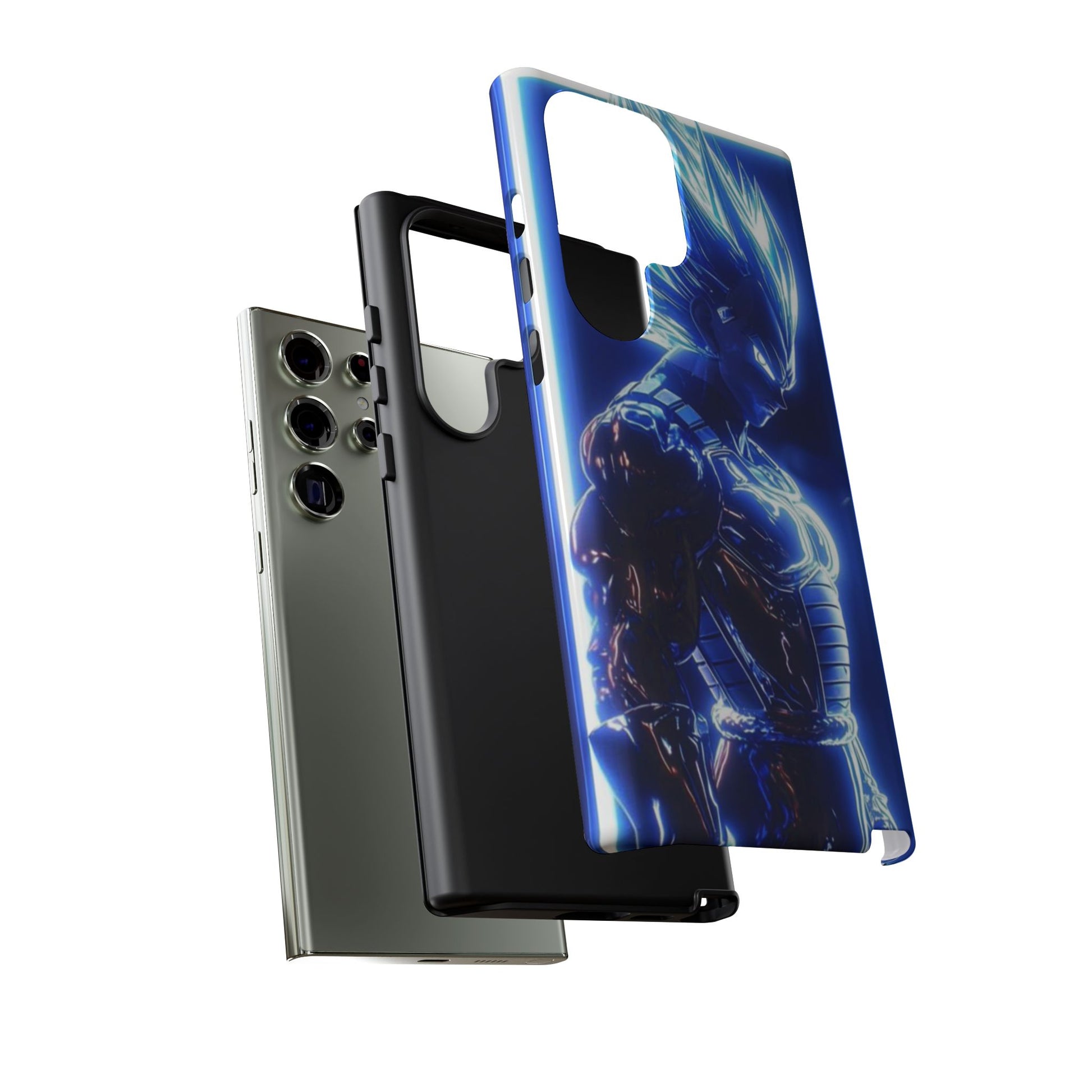 Anime Dragon Ball Z Super Saiyan Tough Cases for iPhones, Samsung, and Pixel