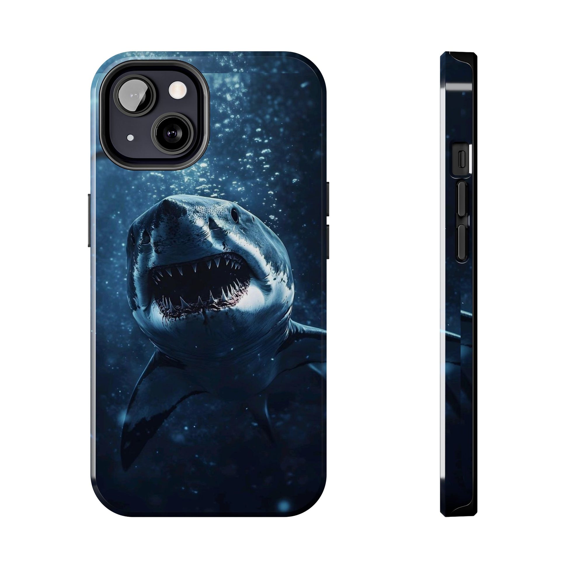 Great White Shark Theme Phone Cases for iPhones & Samsung Phones