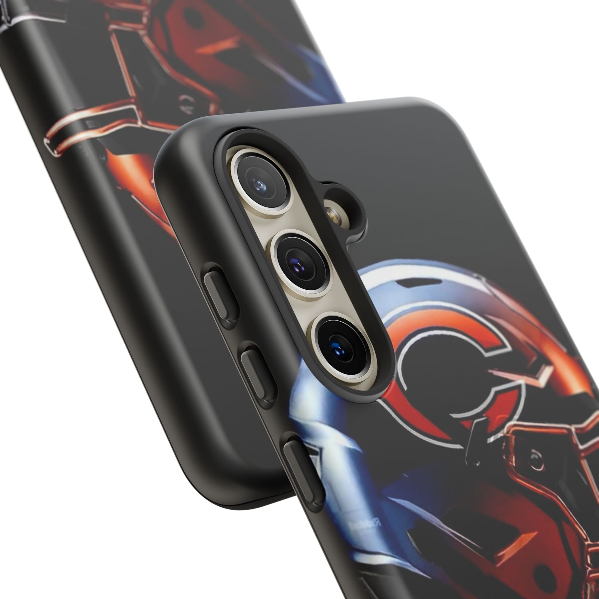 Football Helmet Chicago Bears Phone Case, Tough Cases for iPhones, Samsung, and Pixel
