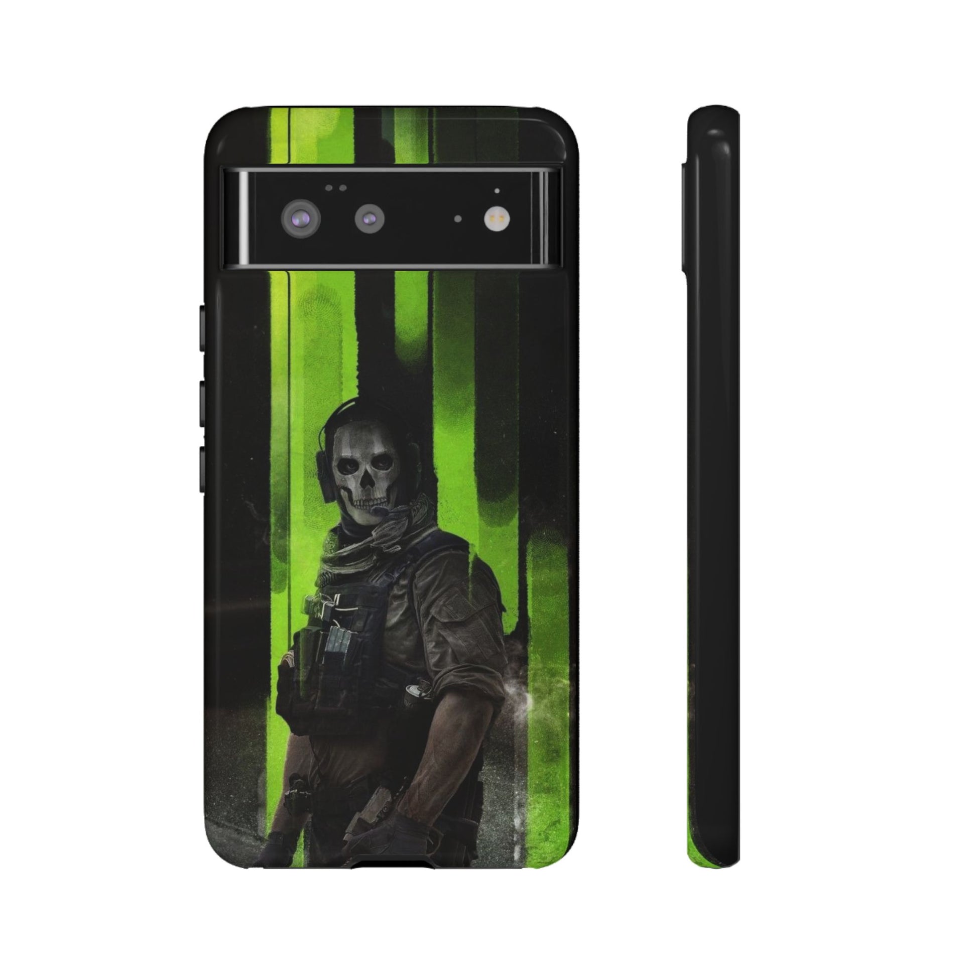 Call of Duty Ghost Tough Cases for iPhones, Samsung, and Pixel