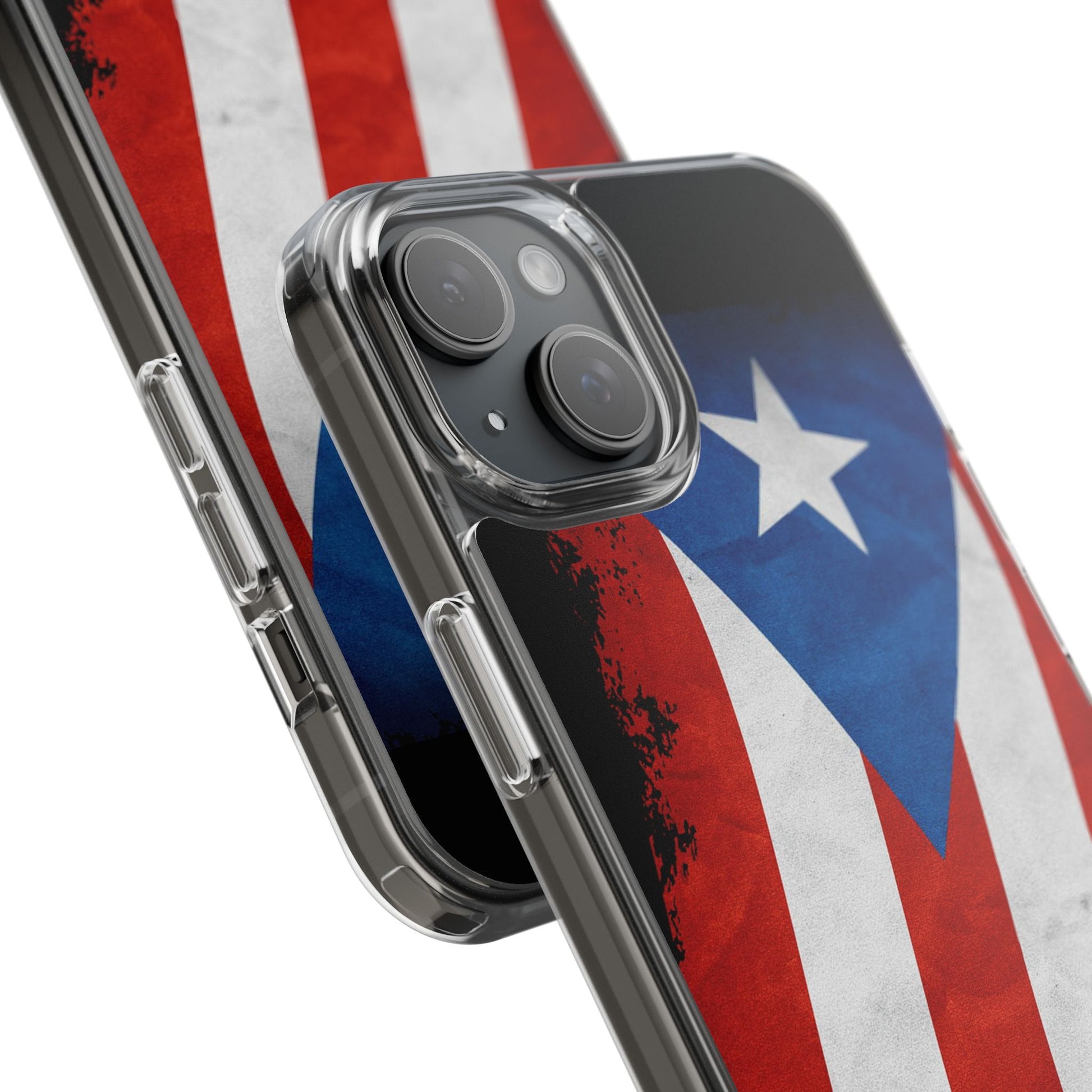 Puerto Rican Flag Art Inspired Iphone and Samsung Protective case