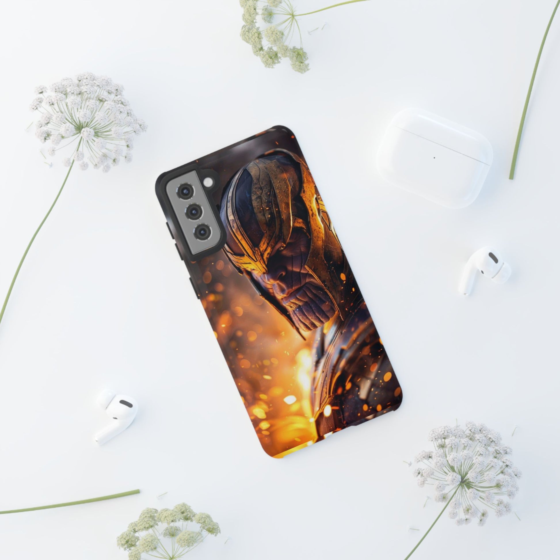 Marvel Villain Thanos Tough Cases for iPhones, Samsung, and Pixel