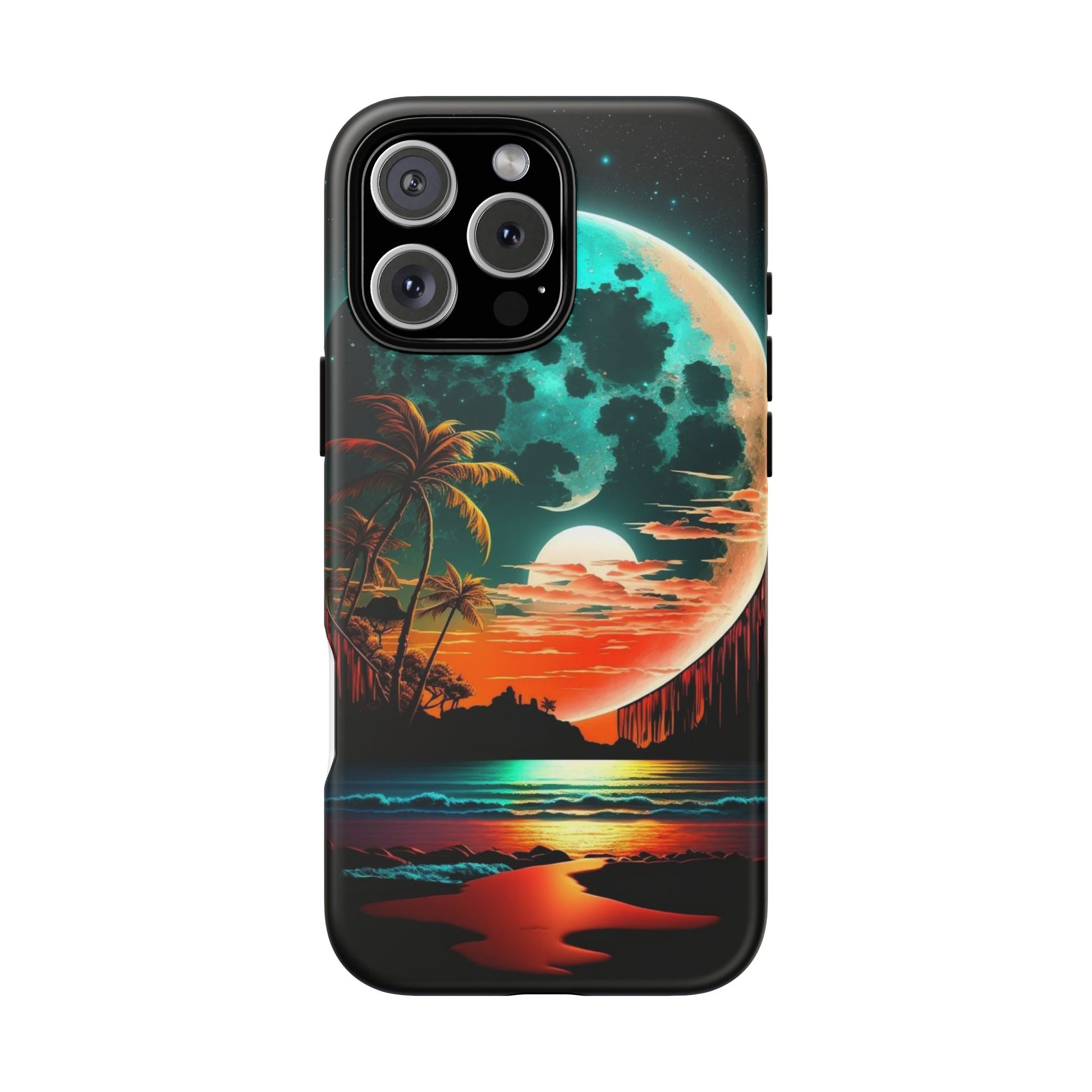 Fantasy Beach Sunset Landscape Phone Case for iPhone, Samsung Galaxy, & Pixel Phones