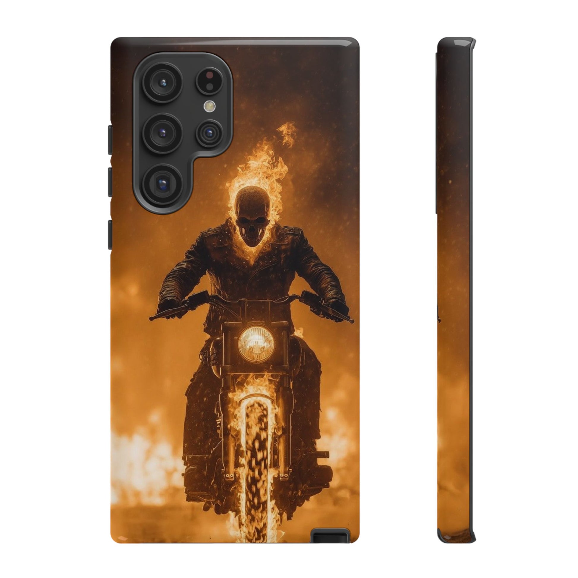 Marvel's Ghostrider Tough Cases for iPhones, Samsung, and Pixel