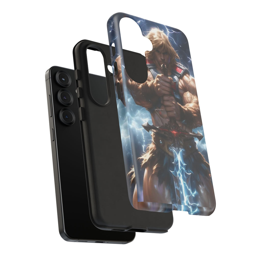 He-Man Masters of the Universe Tough Cases for iPhones, Samsung, and Pixel