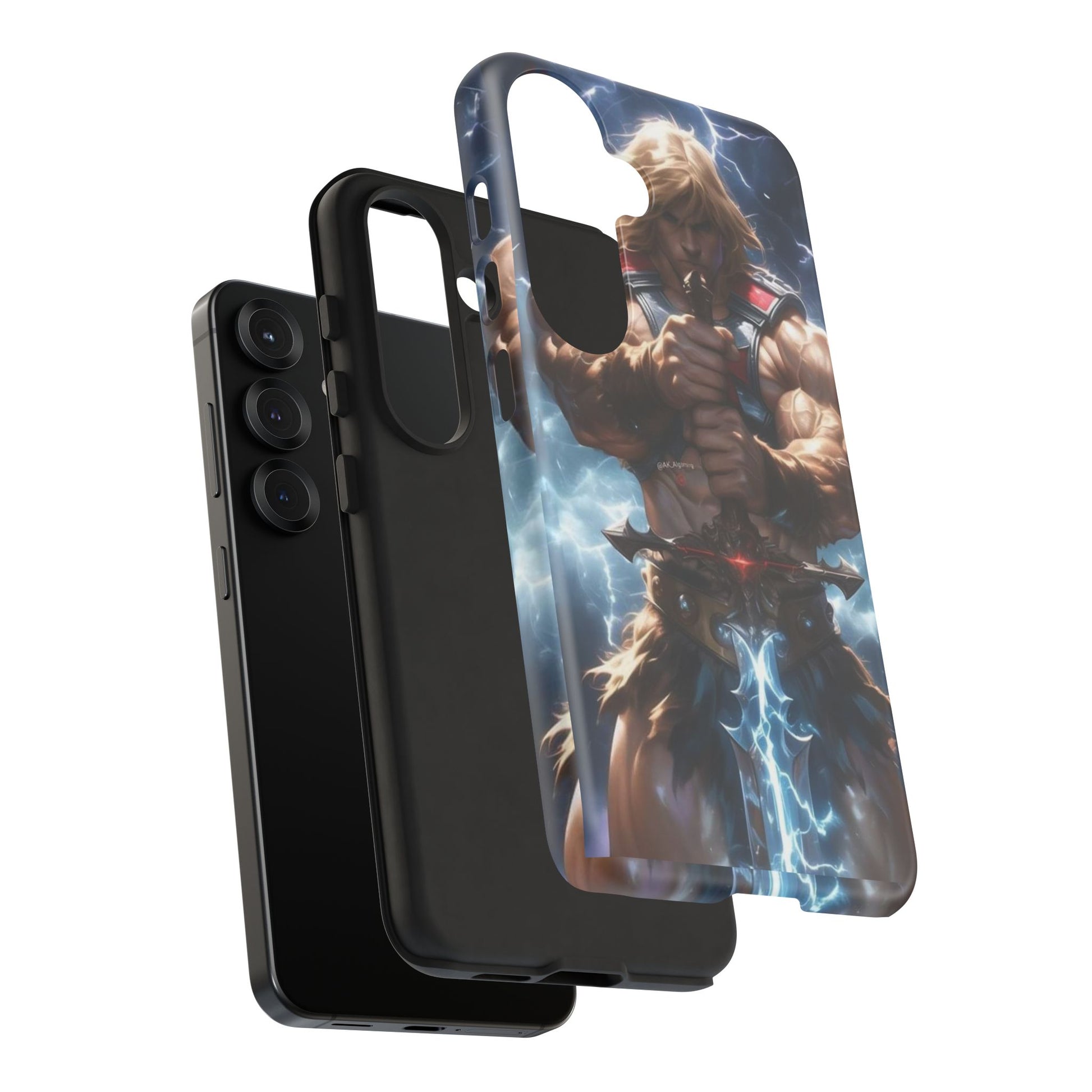 He-Man Masters of the Universe Tough Cases for iPhones, Samsung, and Pixel