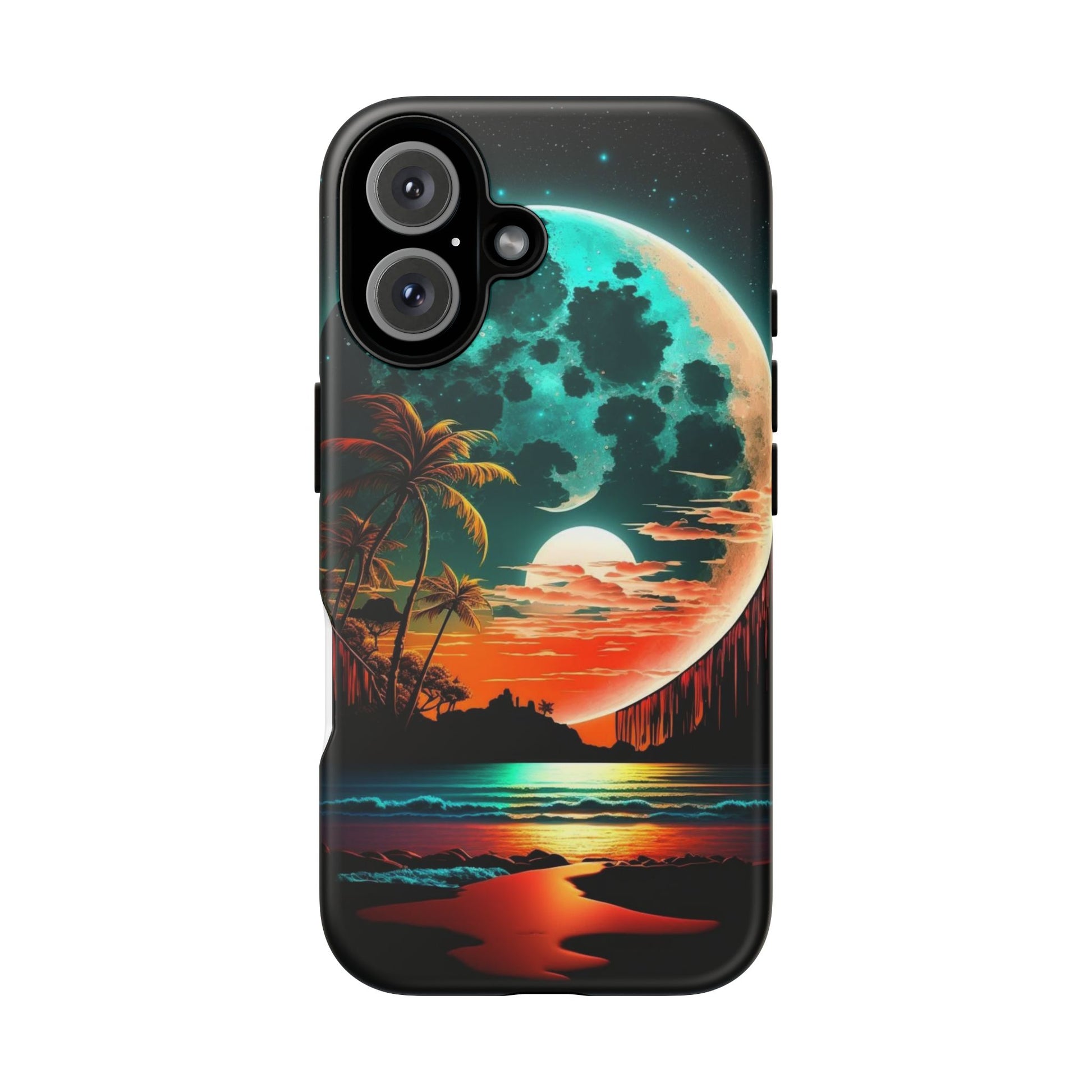 Fantasy Beach Sunset Landscape Phone Case for iPhone, Samsung Galaxy, & Pixel Phones