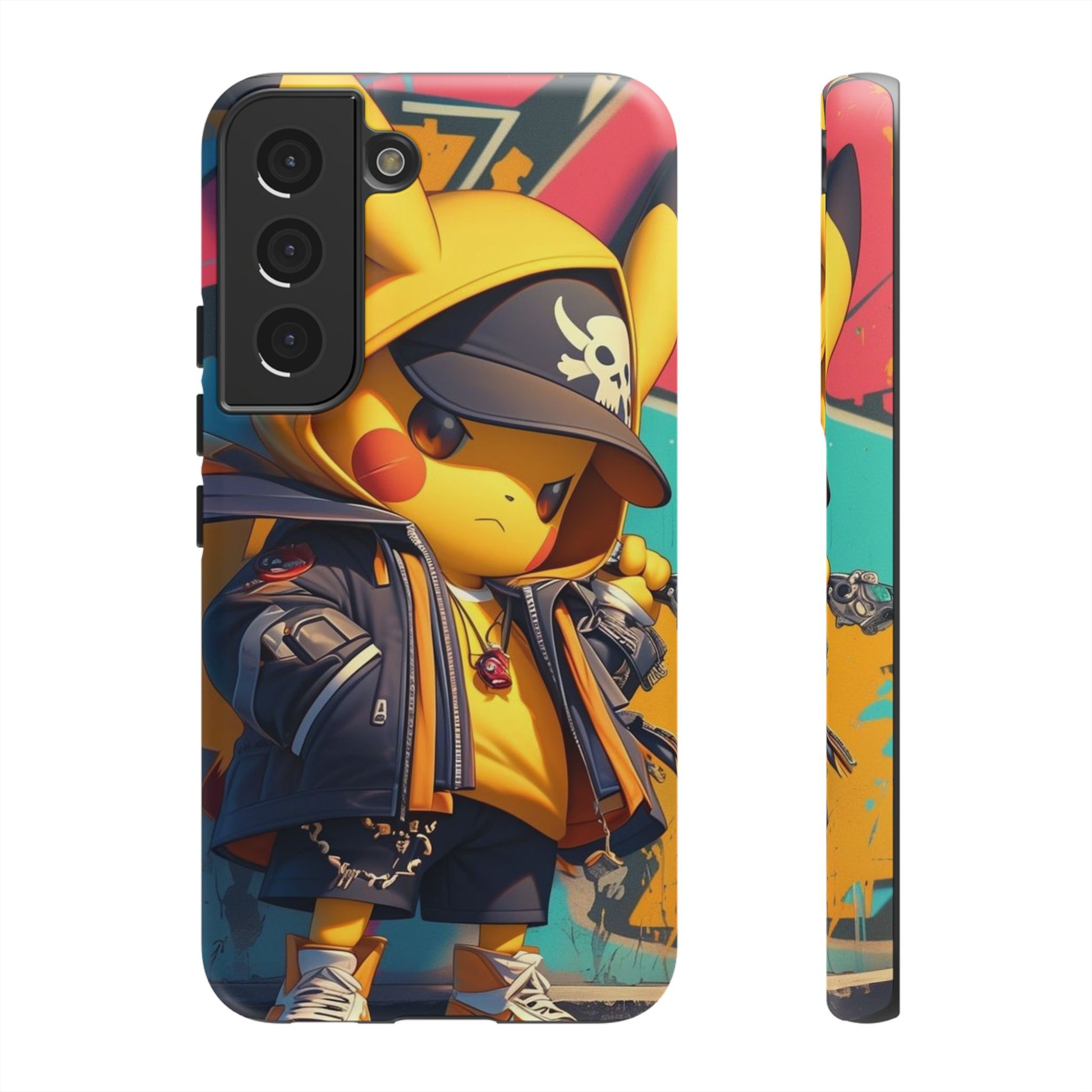 Cute Poke Bear Phone Case, Tough Cases for iPhones, Samsung, and Pixel
