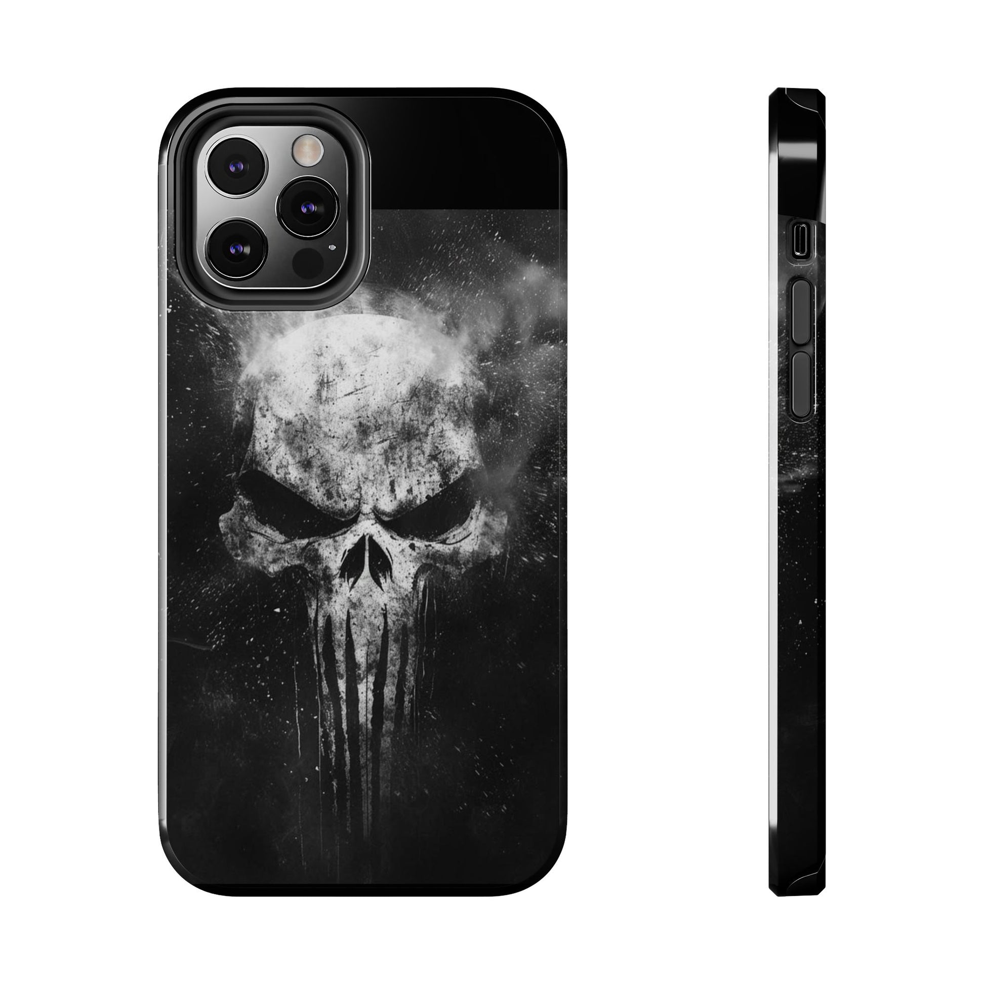 Smoking Skull Theme Phone Case for iPhone & Samsung Galaxy Phones