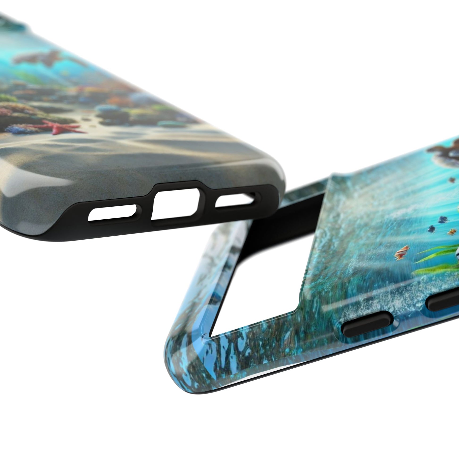 Under Sea Landscape Tough Cases for iPhones, Samsung, and Pixel