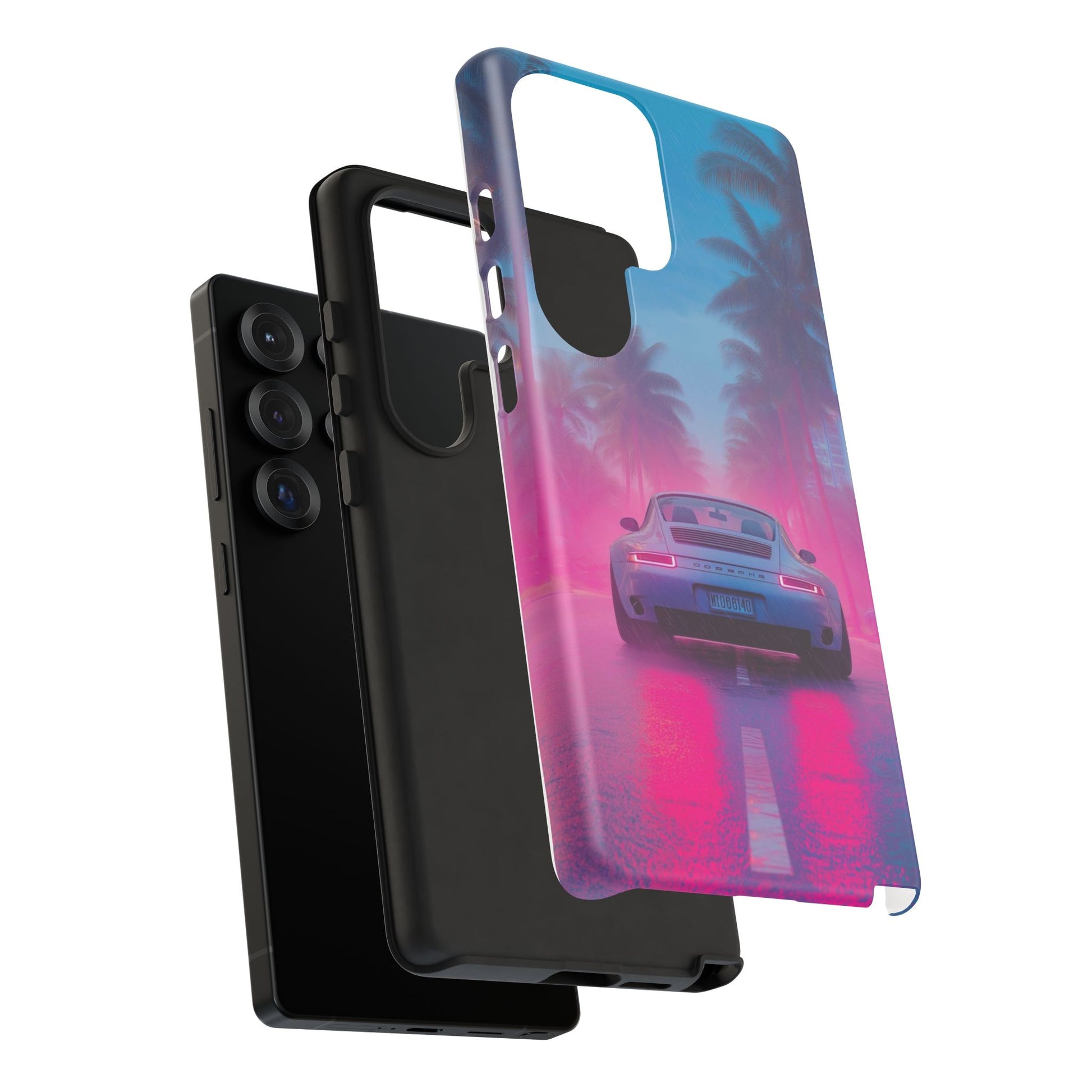Miami Vice Porsche Phone Case for iPhone, Samsung Galaxy, & Pixel Phones