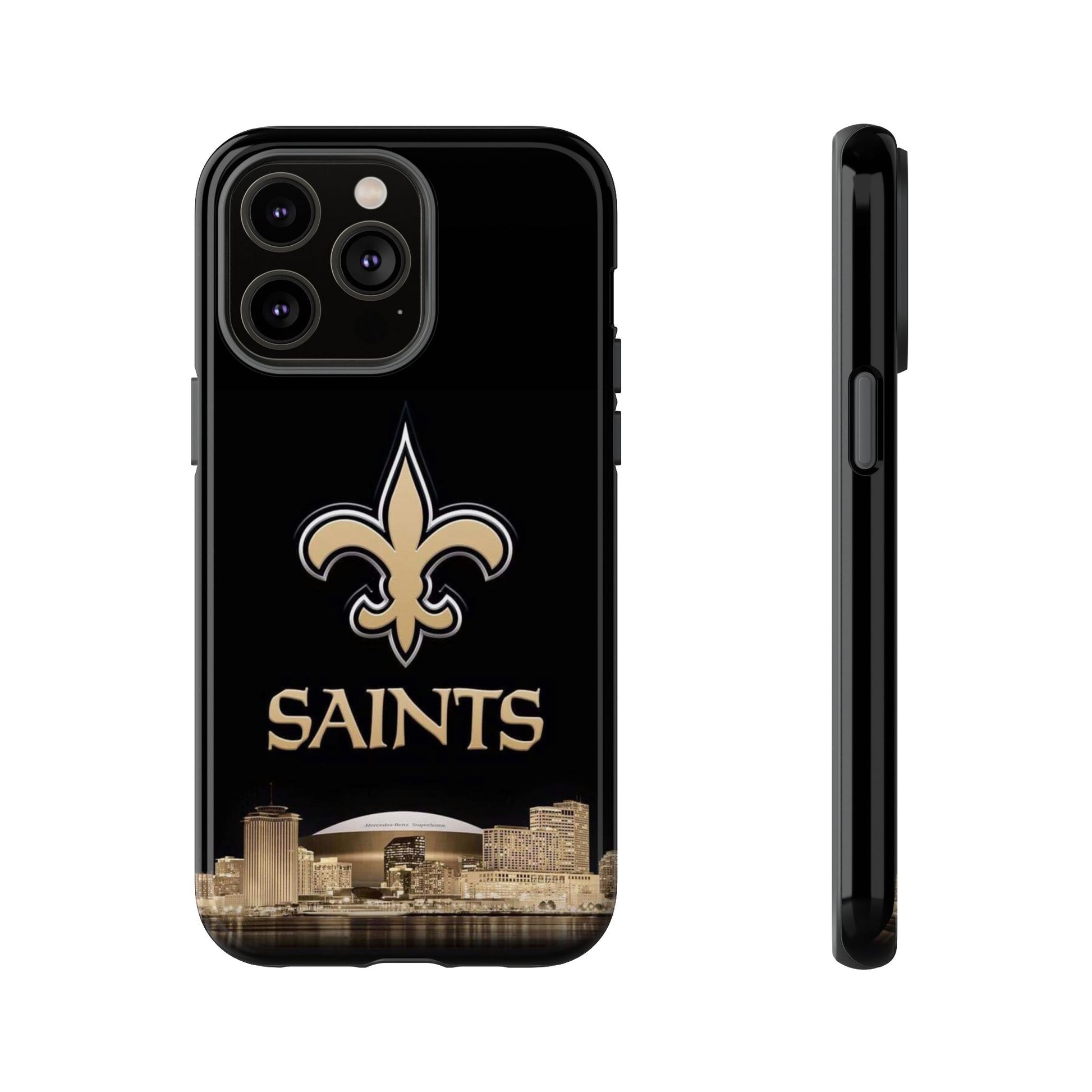 Football New Orleans Saints Logo Tough Cases for iPhones, Samsung, and Pixel