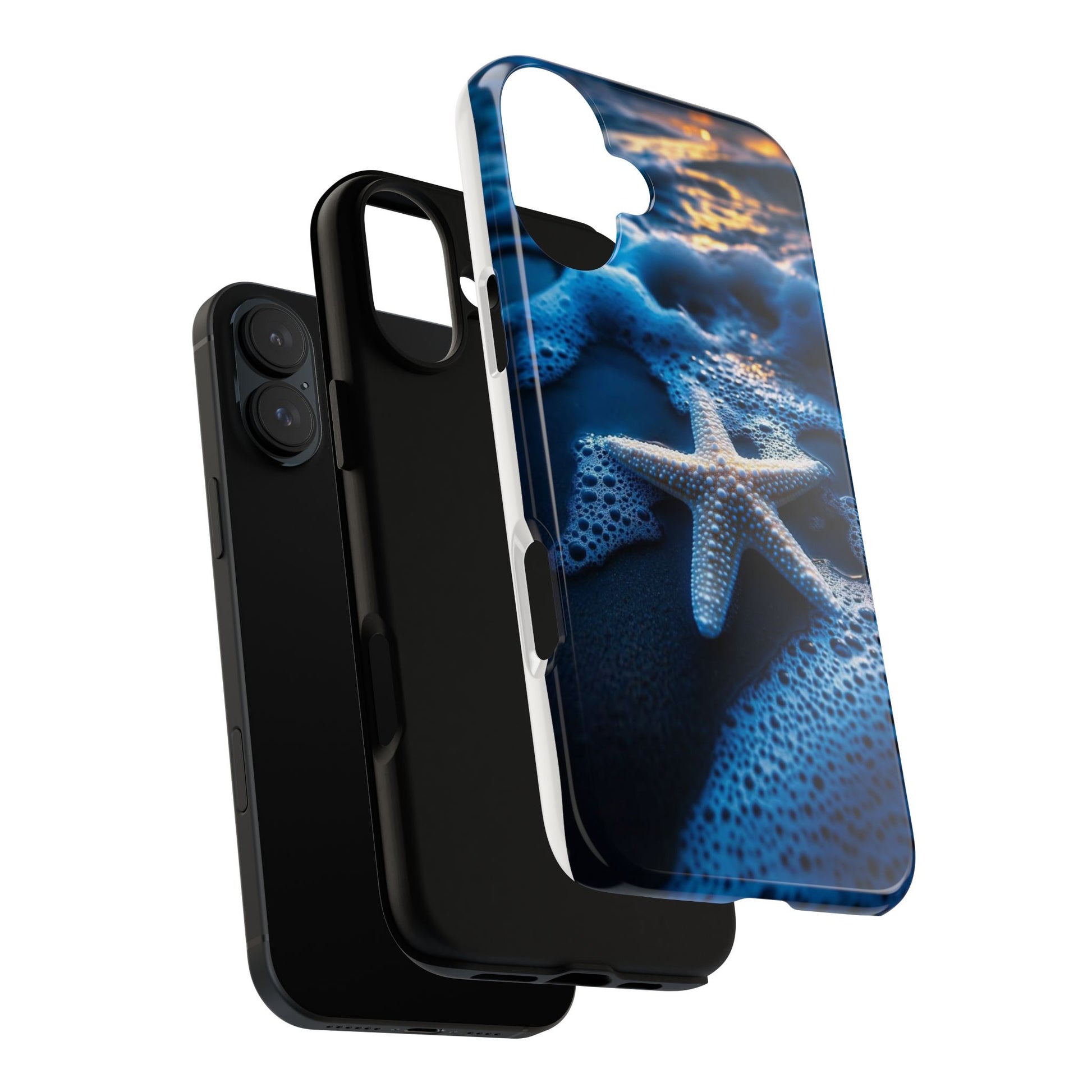 Starfish Beach Tough Cases for iPhones, Samsung, and Pixel