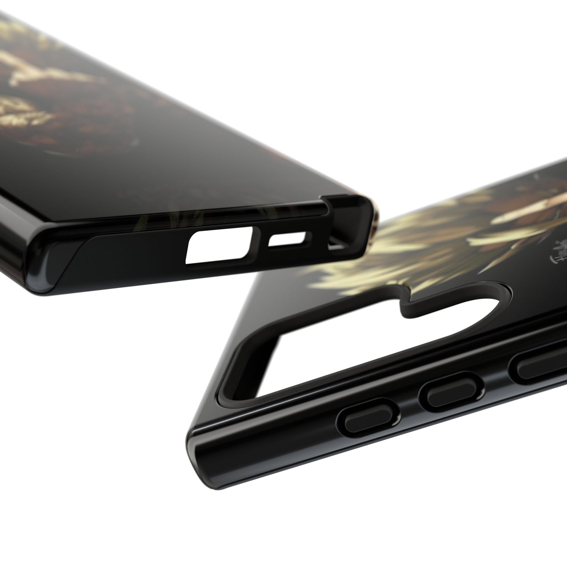 Middle Finger SS Goku Dragon Ball Z Tough Cases for iPhones, Samsung, and Pixel