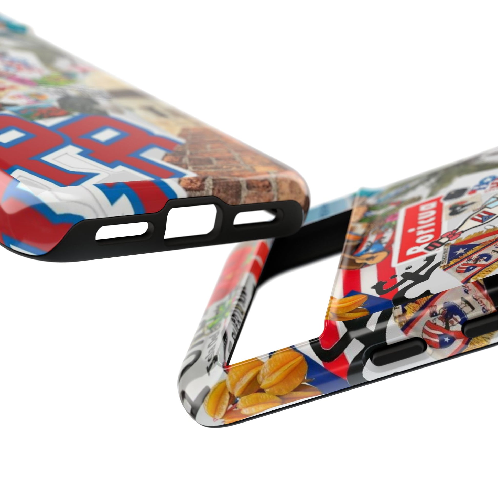 Puerto Rico Boricua Art Tough Cases for iPhones, Samsung, and Pixel
